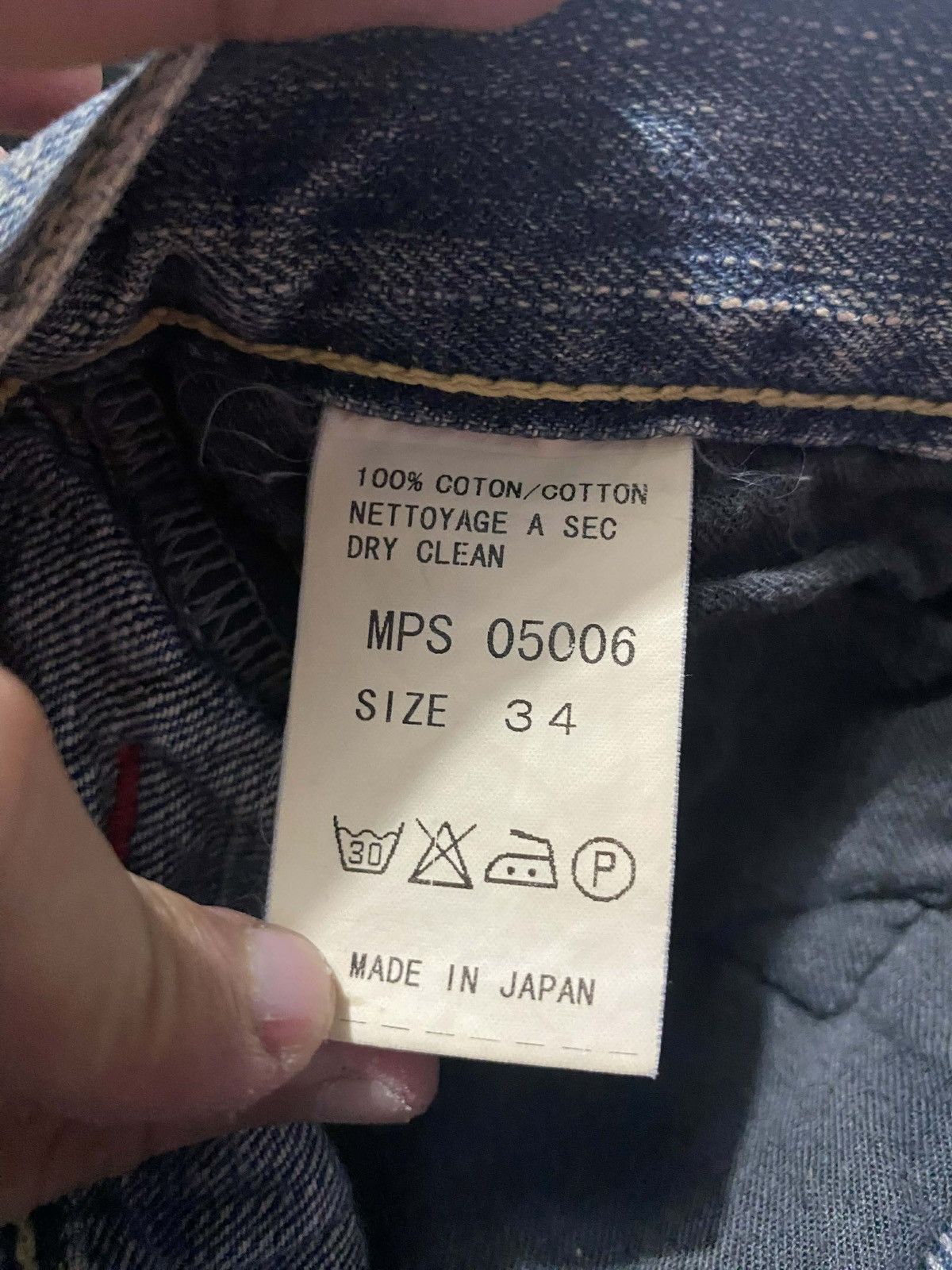 Mizra Jeans Kyoto Vintage 2005s Mizra Jeans Kyoto - Classic straing-leg fit. Size US 34 / EU 50 - 12 Thumbnail