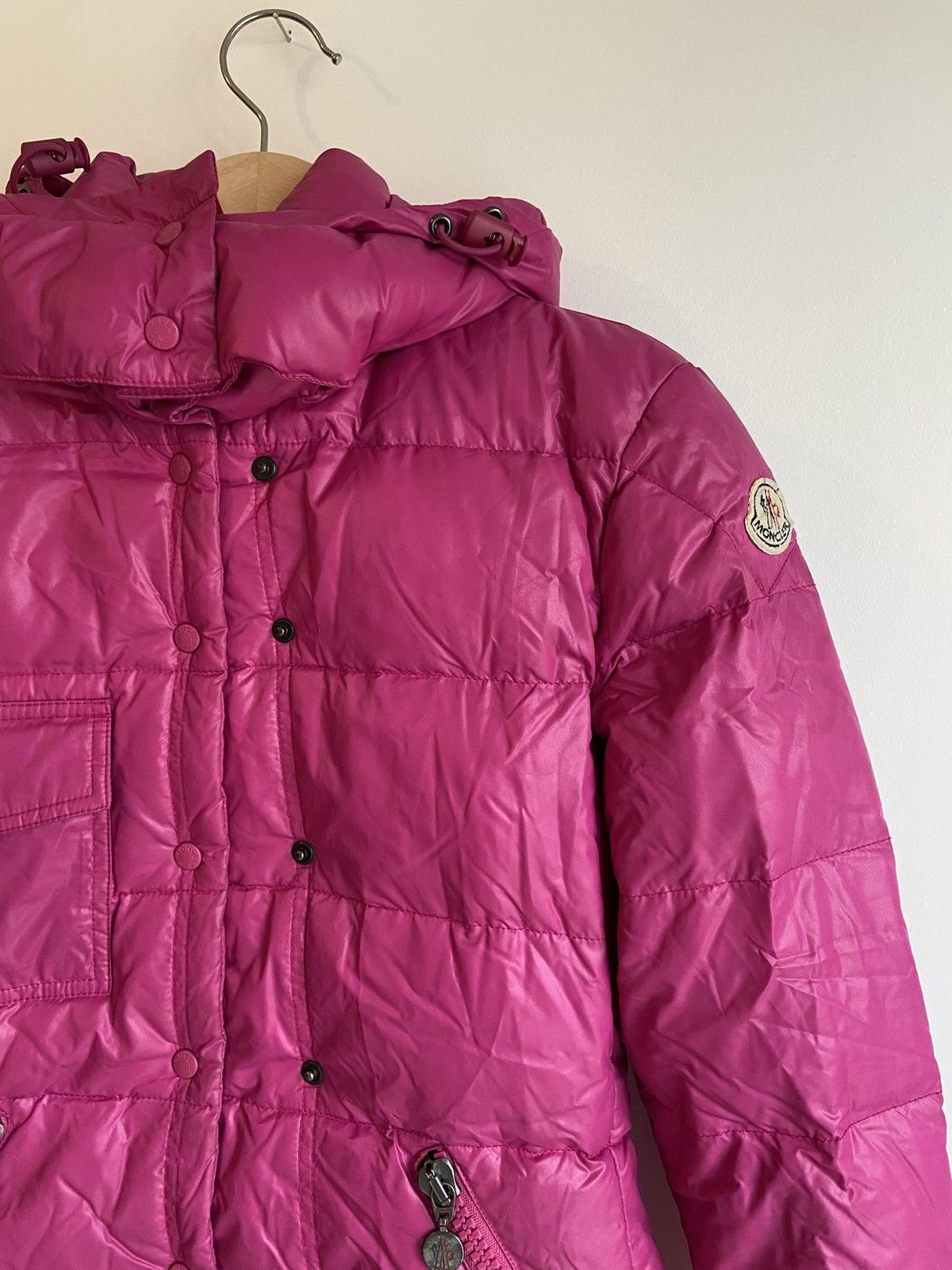 Moncler Pink Moncler Puffer Jacket Size XS / US 0-2 / IT 36-38 - 3 Thumbnail