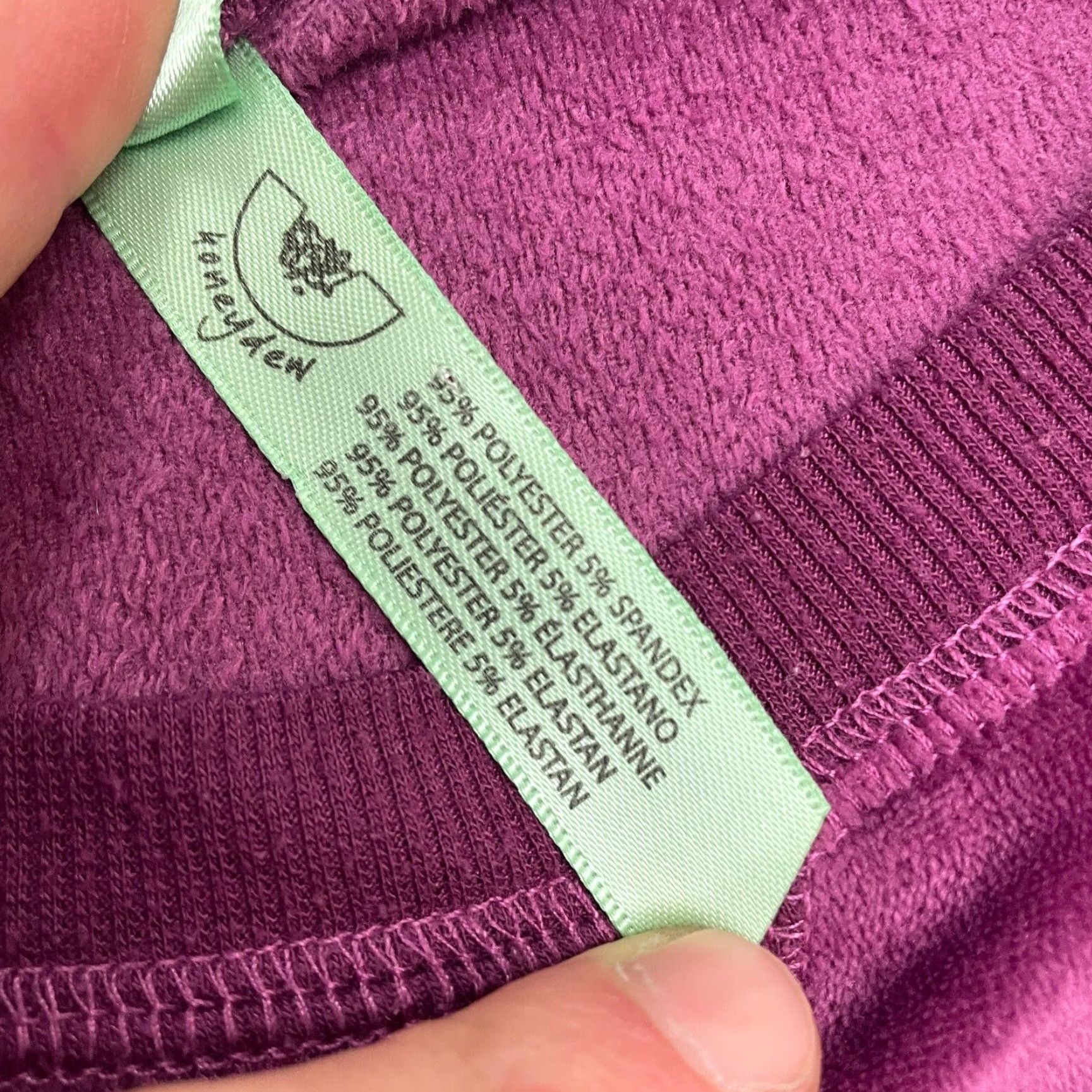 Vintage Honeydew Velour Pullover Sweatshirt Womens XL Purple Round Neck Casual Outdoor Size XL / US 12-14 / IT 48-50 - 6 Thumbnail