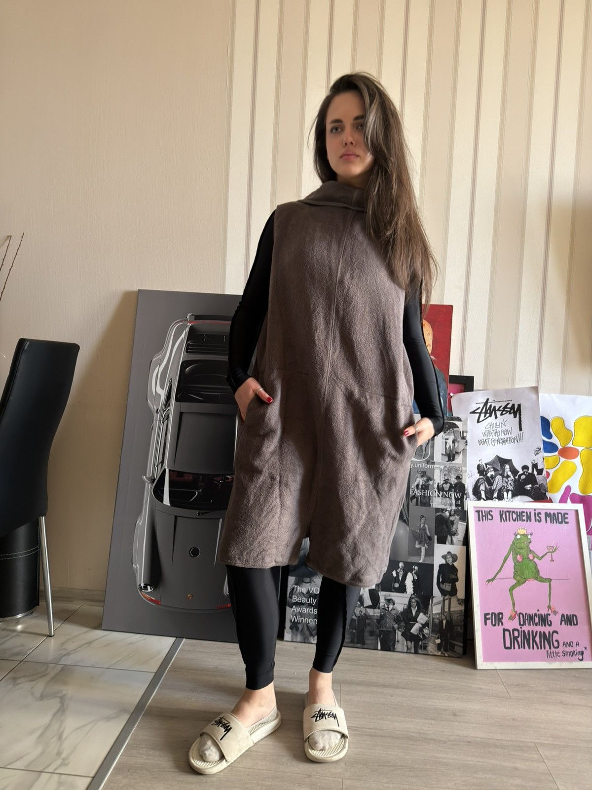 Rick Owens Rick Owens fleece overall moody FW 2014 Size US 42 / EU 58 - 12 Thumbnail