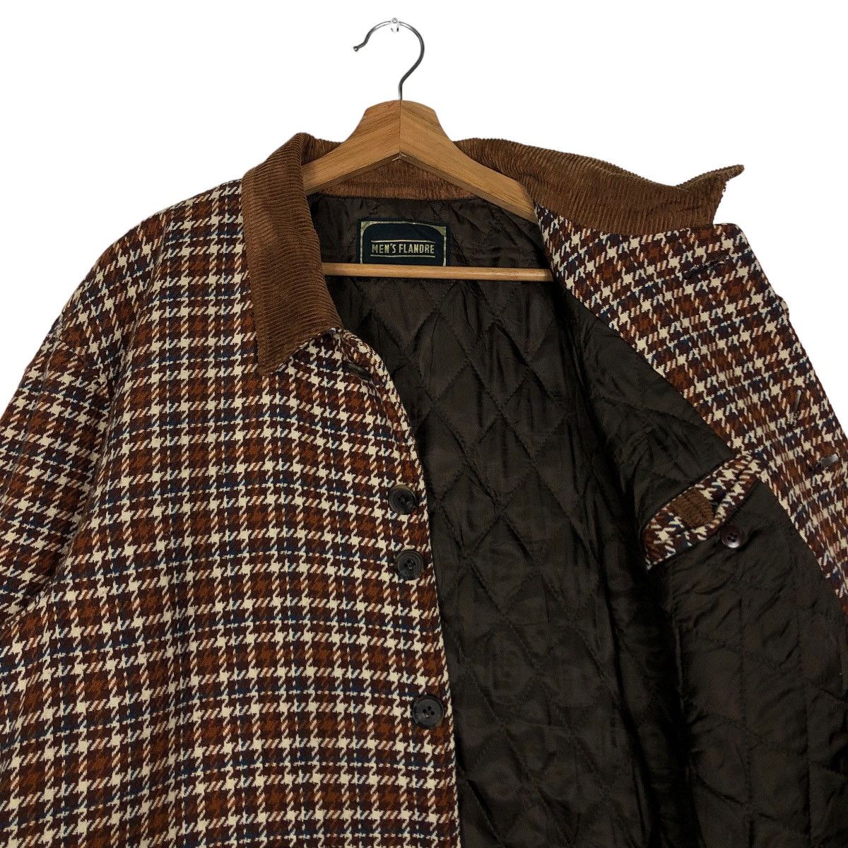 Japanese Brand 🔥90’s Bomber Jacket Tartan Design Chore Men’s Flandre Japan Size US M / EU 48-50 / 2 - 10 Thumbnail