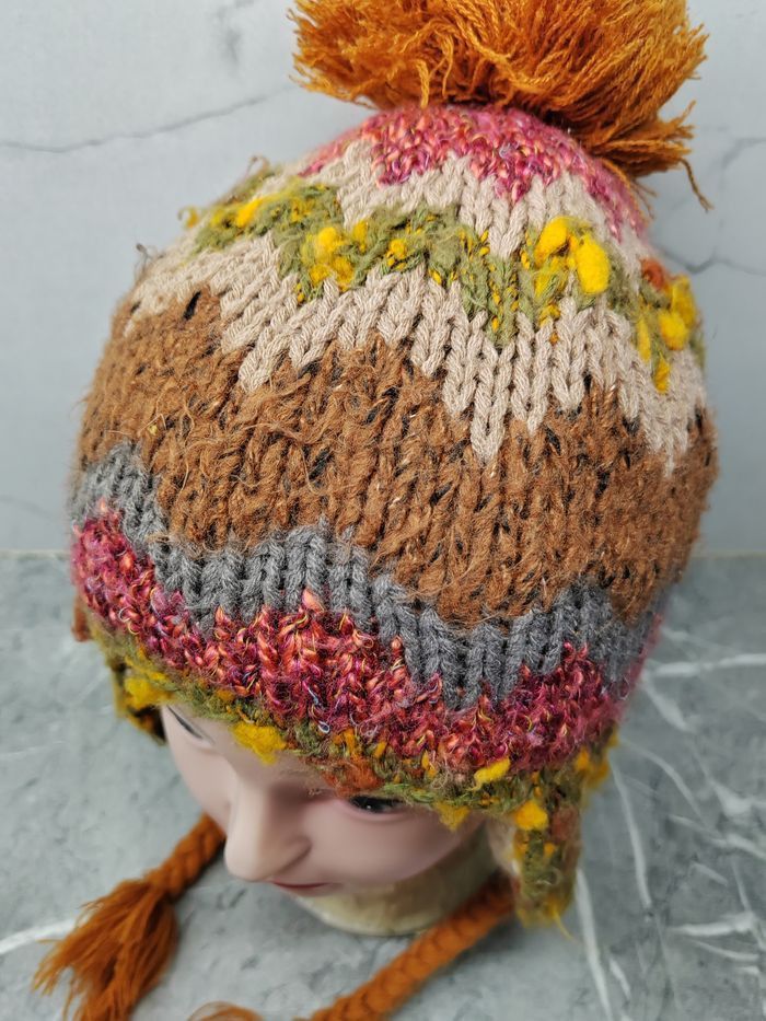 Japanese Brand Vintage Unknown Japanese Wool Beanie Snowcap Size ONE SIZE - 4 Thumbnail