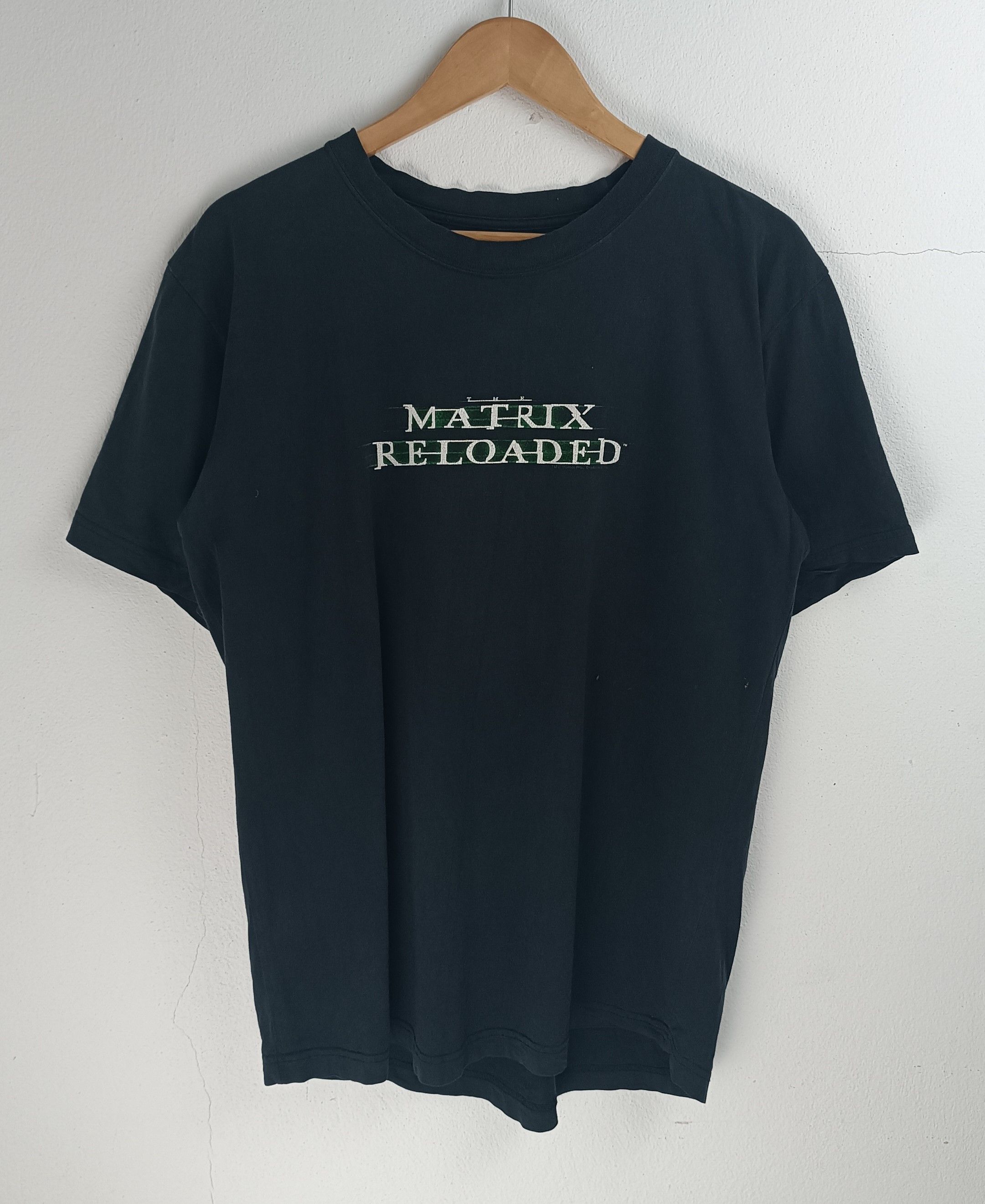 Vintage VINTAGE '03 MATRIX RELOADED PROMO T (keanu reeves john wick) Size US L / EU 52-54 / 3 - 3 Thumbnail