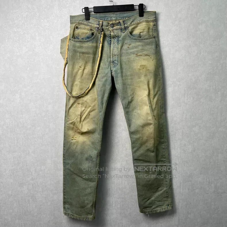 Maison Margiela Maison Margiela Vintage Distressed Denim Jeans Size US 27 - 1 Thumbnail