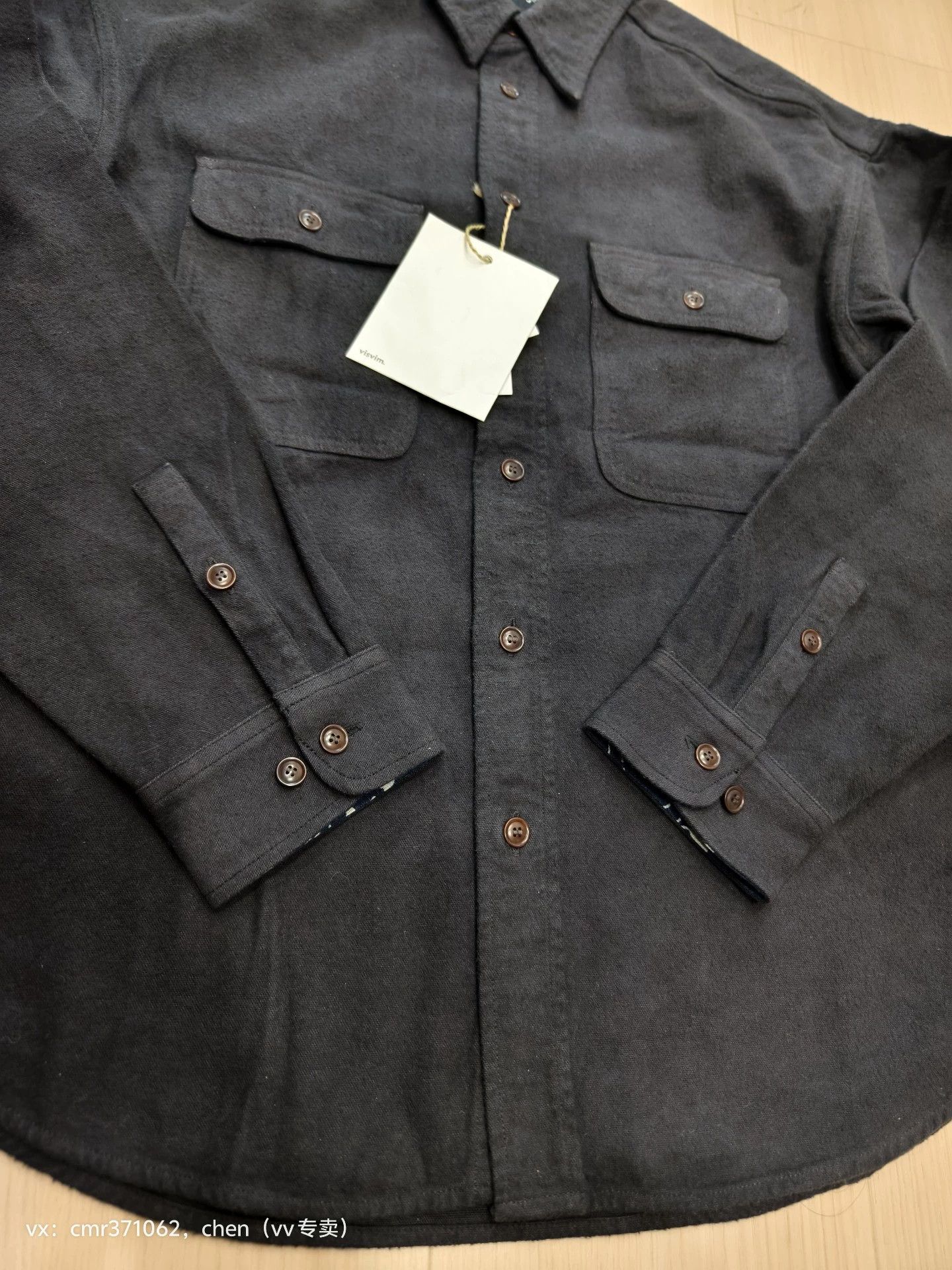 Visvim VISVIM 20 ICT LUMBER LS SHIRT dk indigo 2 flannel w/ kofu cuff Size US M / EU 48-50 / 2 - 4 Thumbnail