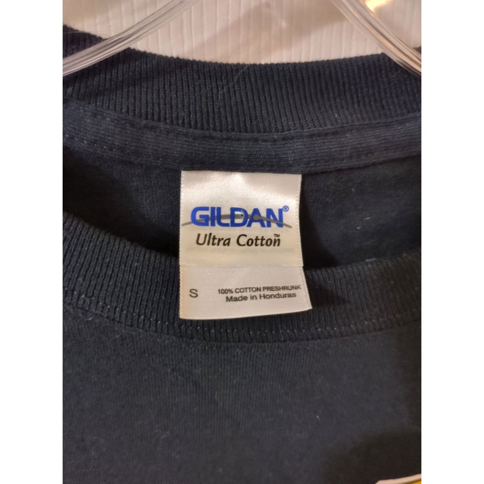Gildan VINTAGE Army United States Black Small Gildan Cotton Shirt Size US S / EU 44-46 / 1 - 3 Thumbnail