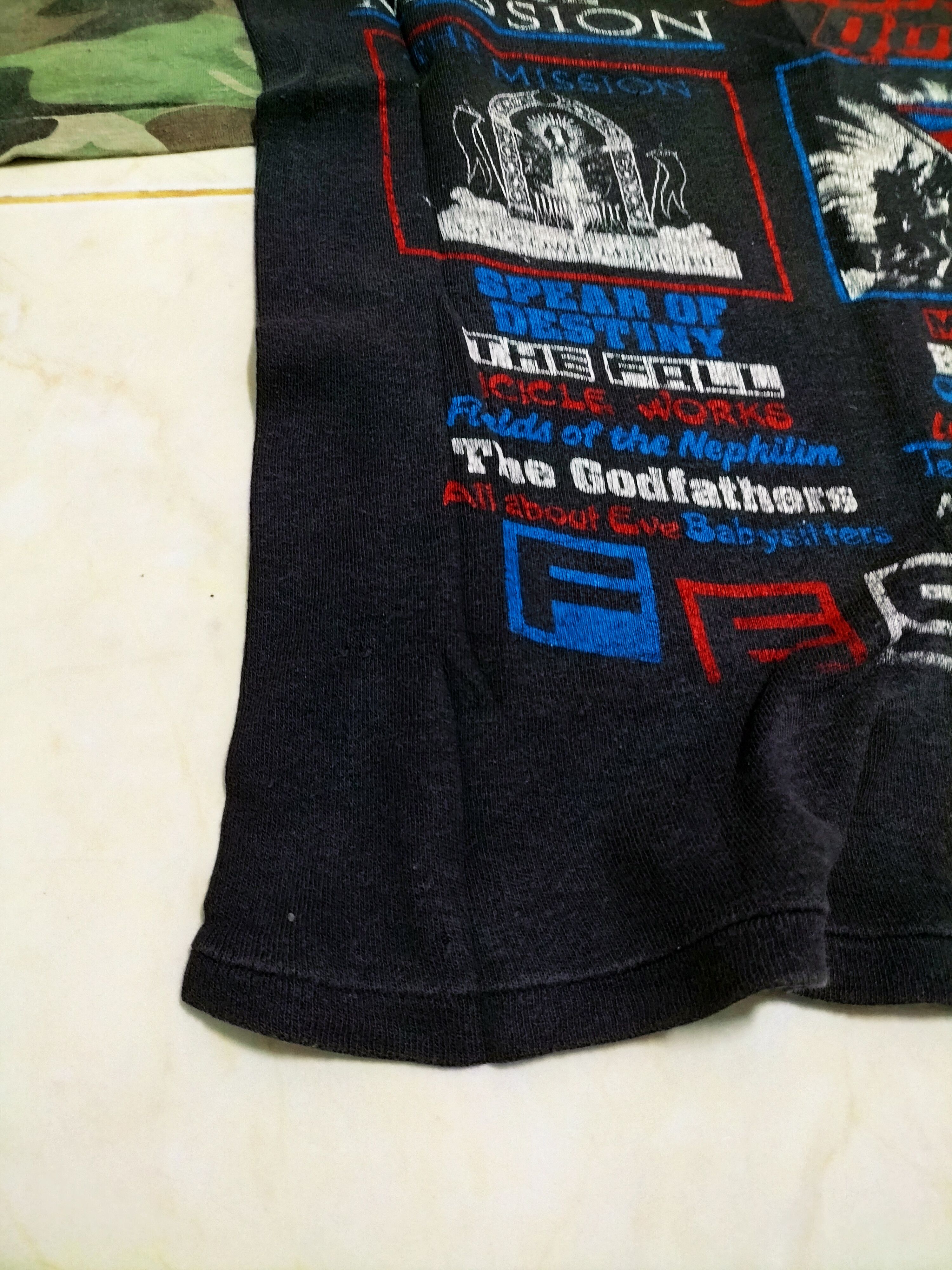 Band Tees Vintage 80s Reading Festival Status Quo Alice Cooper Size US L / EU 52-54 / 3 - 24 Thumbnail