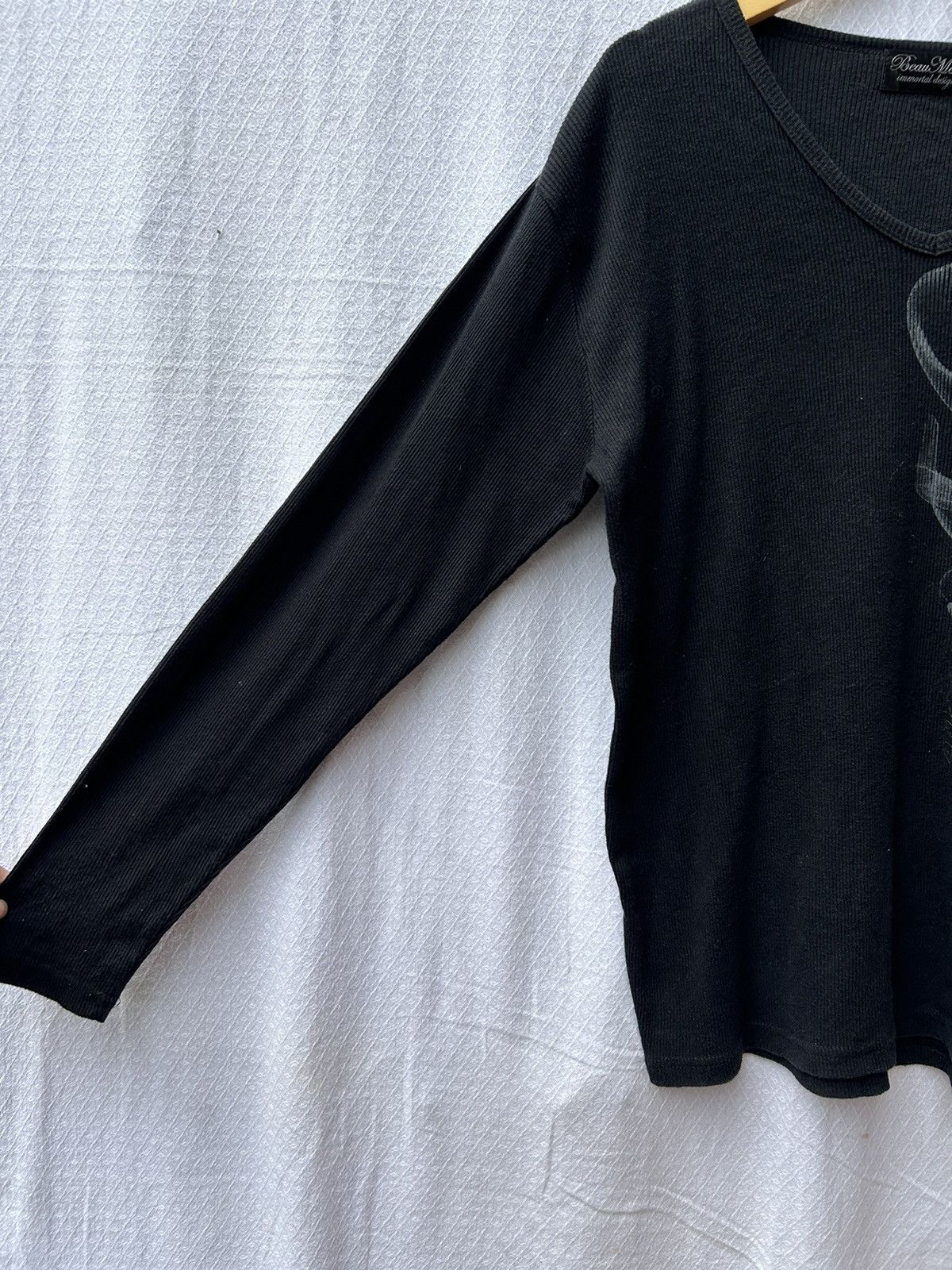 Hysteric Glamour × If Six Was Nine × Japanese Brand 💸BINDINGOFFER💸Beaumere japanese style poem smoke longsleeve Size US L / EU 52-54 / 3 - 6 Thumbnail