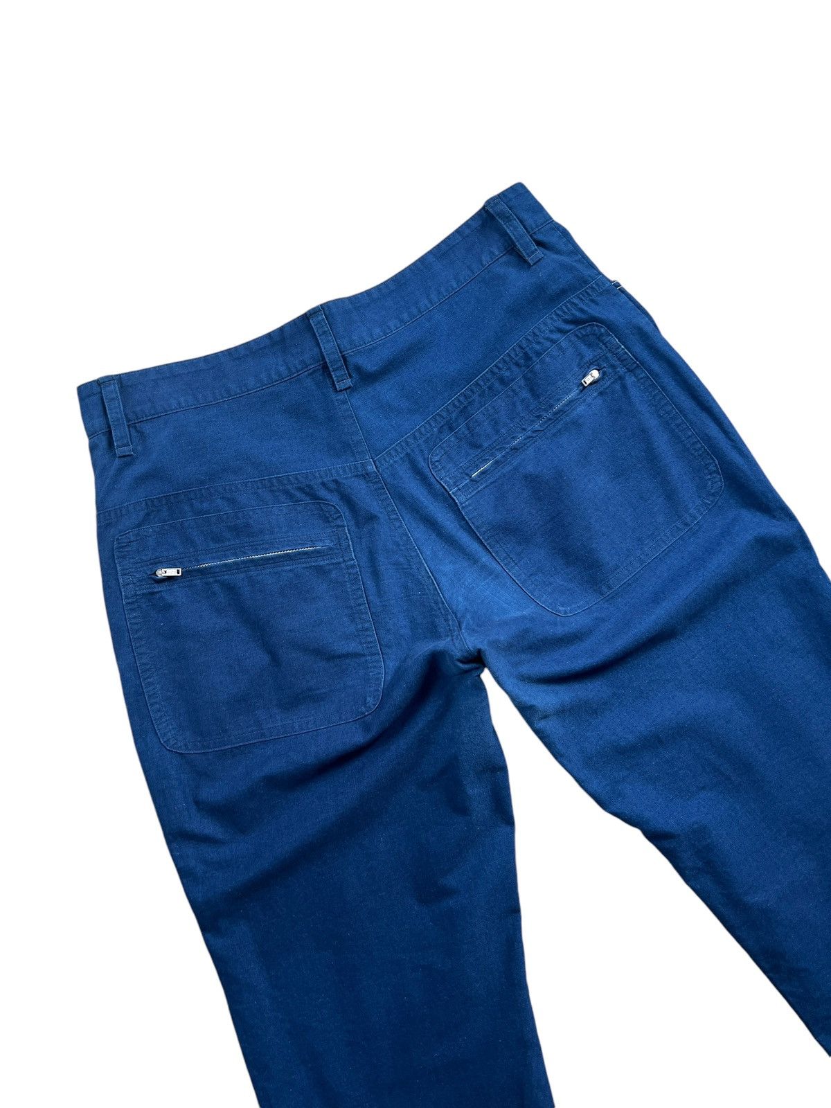 Y's × Yohji Yamamoto Yohji Yamamoto Y’s Doube Knee Indigo Pants Size US 33 - 6 Thumbnail