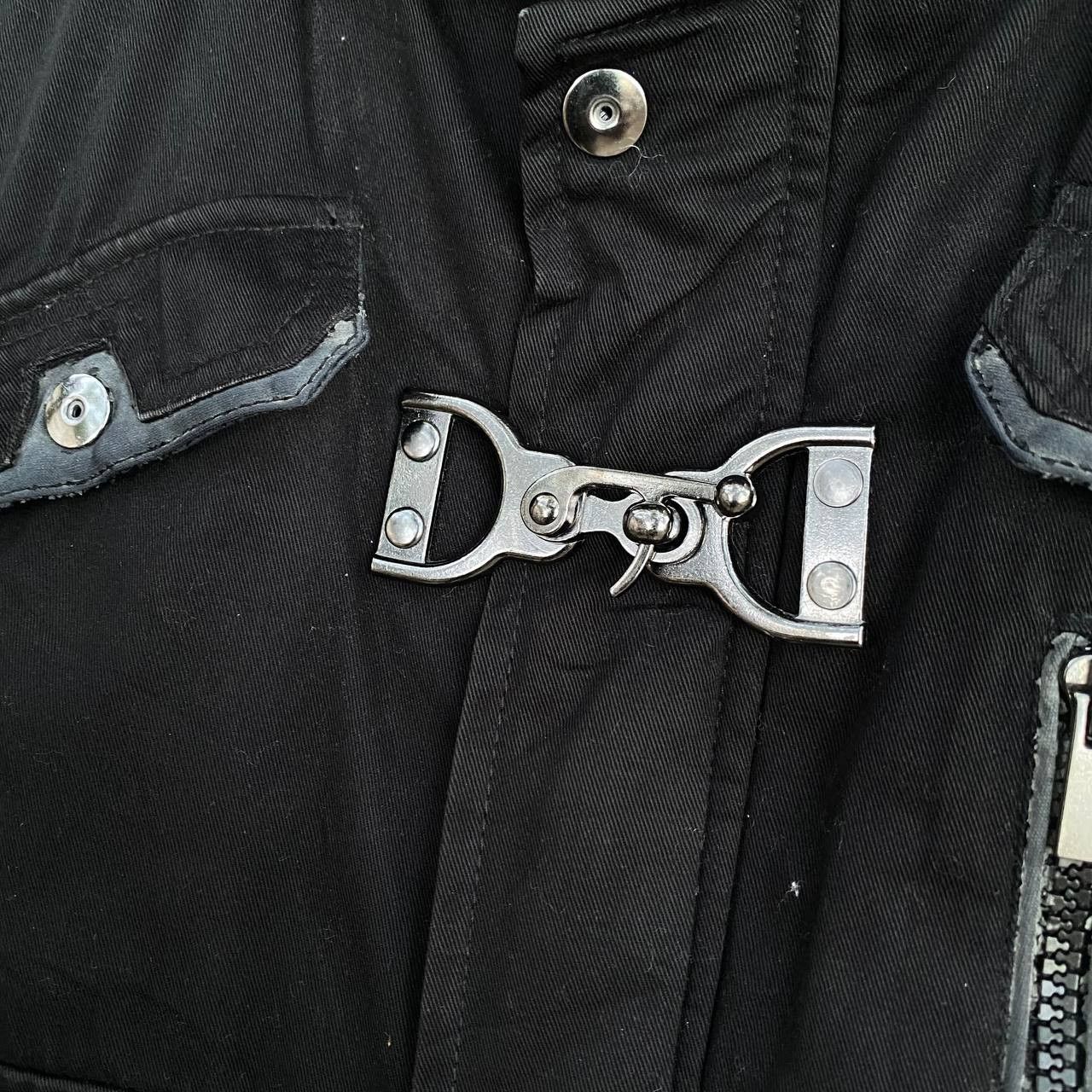 If Six Was Nine × Japanese Brand × Le Grande Bleu (L.G.B.) Authentic Signal Bondage Chain Jacket punk Size US L / EU 52-54 / 3 - 7 Thumbnail