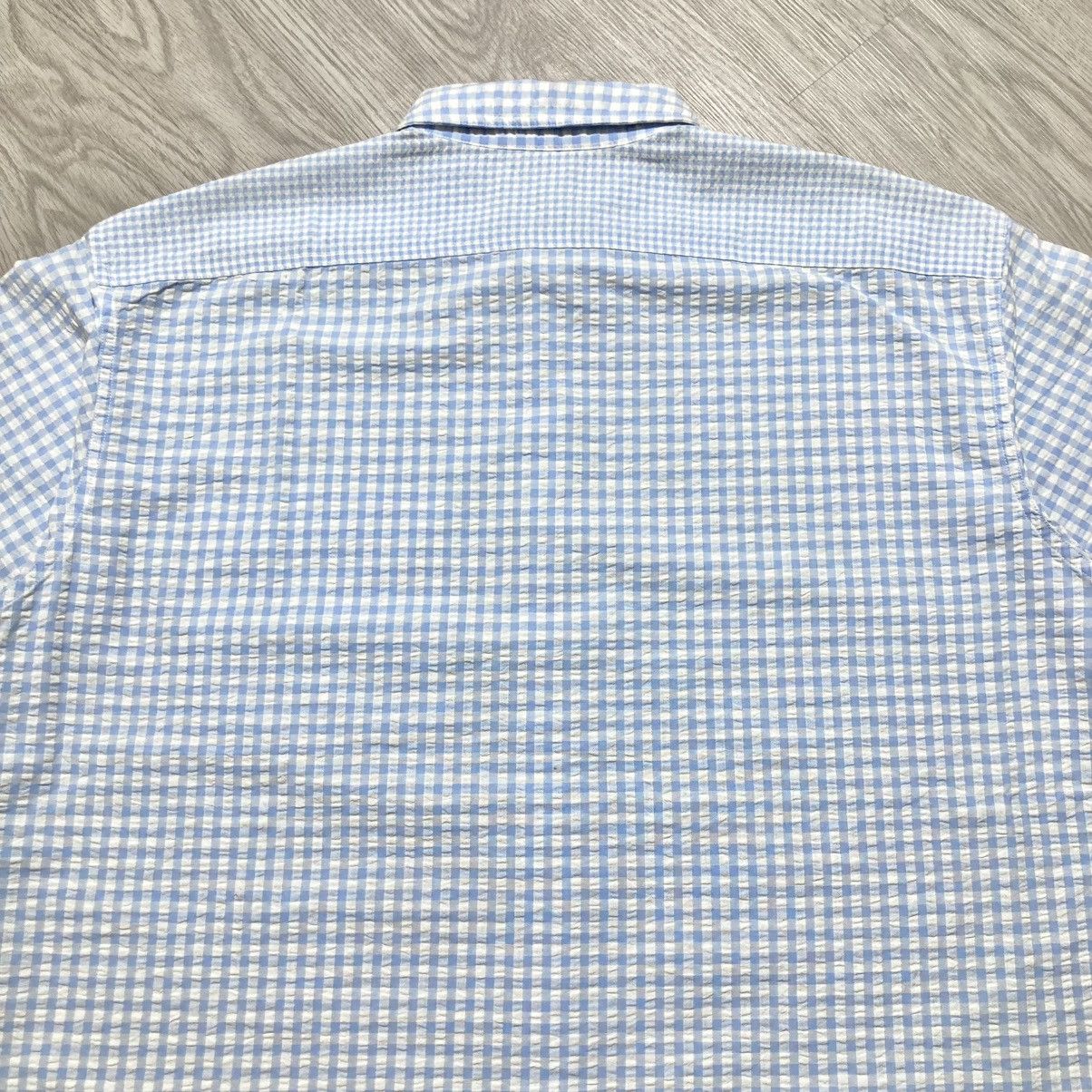 Japanese Brand Uniqlo X JW Anderson Square Motif Button Up Shirt Designer Size US XXL / EU 58 / 5 - 11 Thumbnail