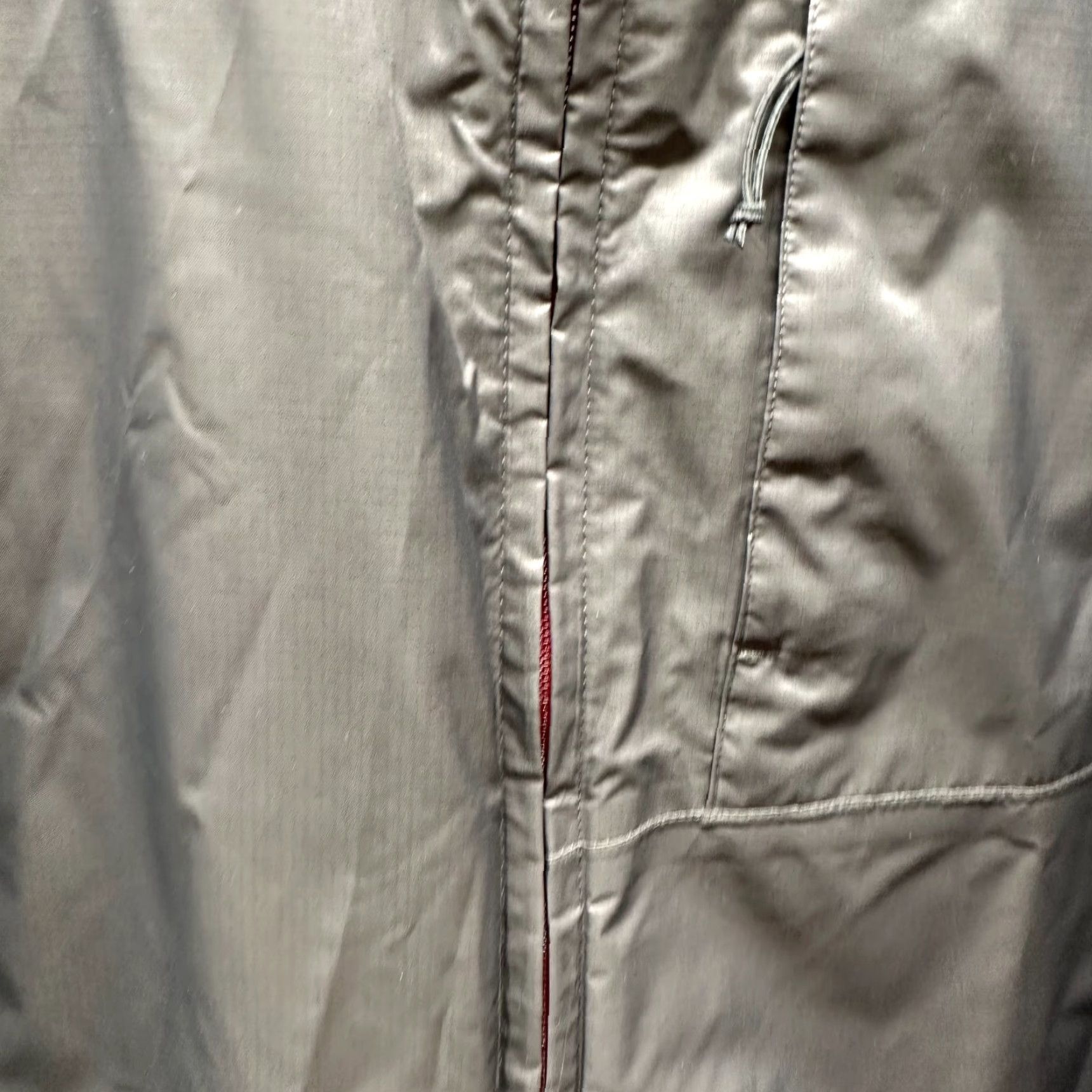Eddie Bauer VINTAGE Eddie Bauer Jacket Adult Large Gray Windbreaker Water Resistant Hooded Vest Mens Size US L / EU 52-54 / 3 - 4 Thumbnail