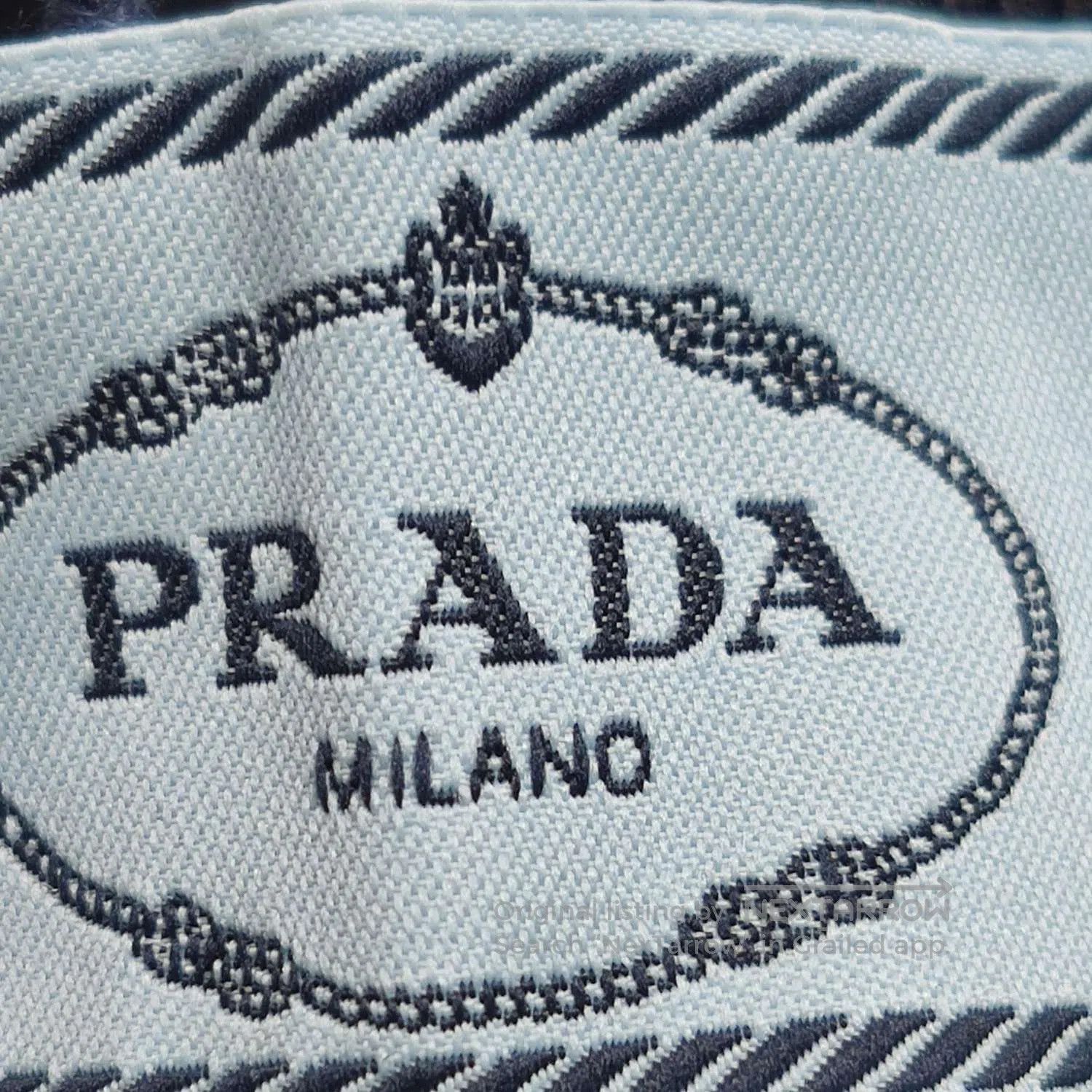 Prada Prada XXS Cotton Crew Neck Ribbed Sweater. Size XXS / US 00 / IT 34 - 3 Thumbnail