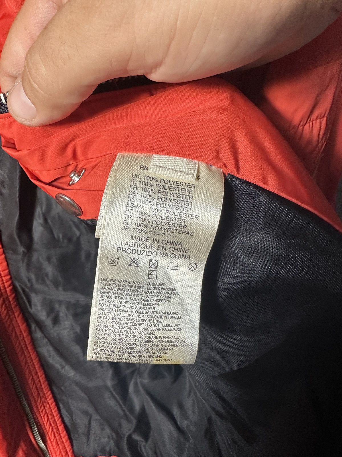 Diesel Diesel Vintage Orange Nylon Jacket Size US L / EU 52-54 / 3 - 8 Thumbnail