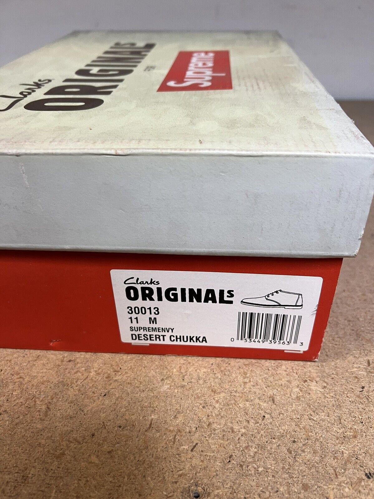 Supreme SS11 Supreme Clarks Desert Chukka Navy Suede Boots 30013 Size US 11 / EU 44 - 7 Thumbnail