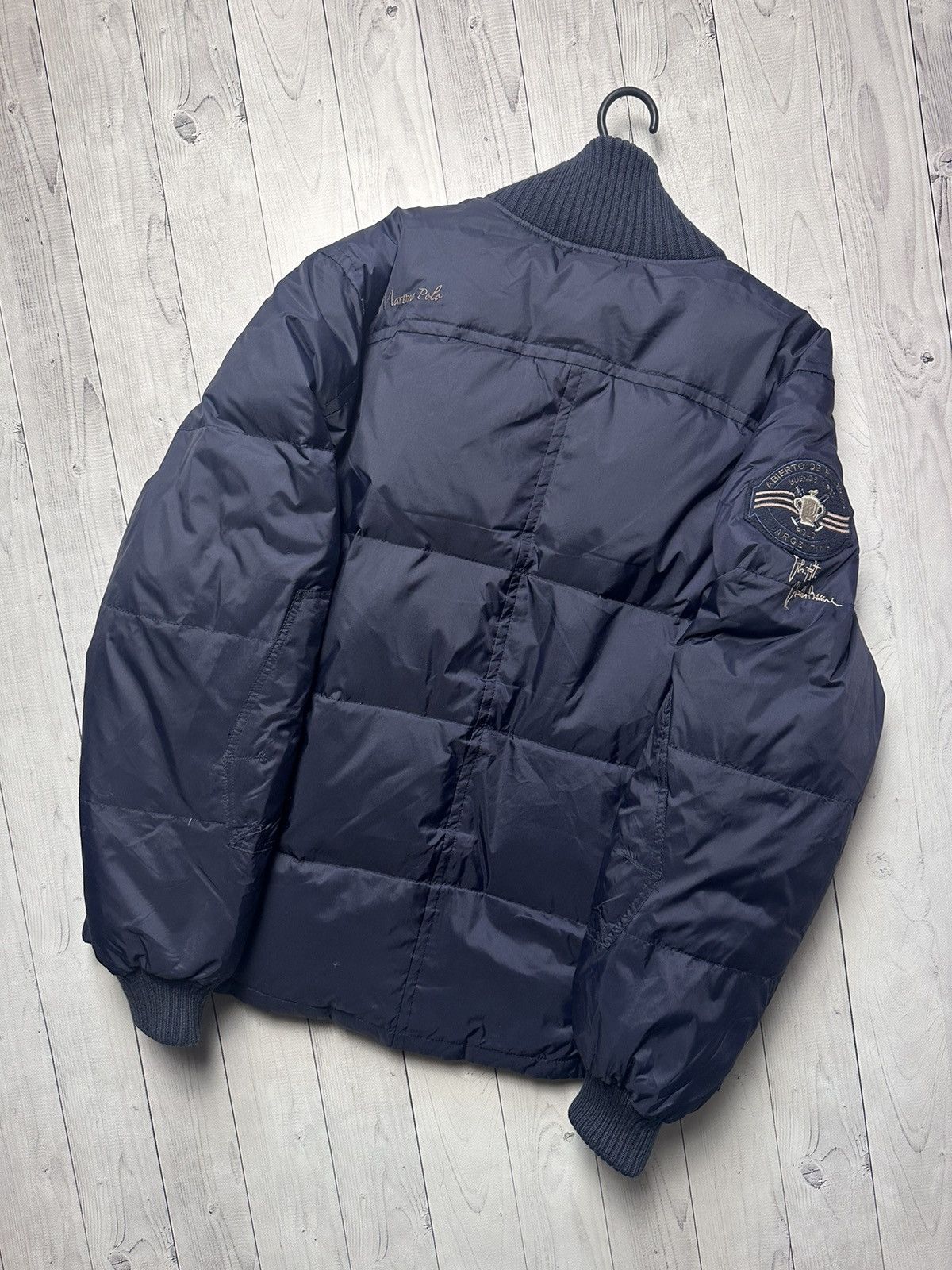 La Martina × Vintage Vintage L A Martina polo jacket down bomber rare logo L/XL Size US XL / EU 56 / 4 - 10 Thumbnail