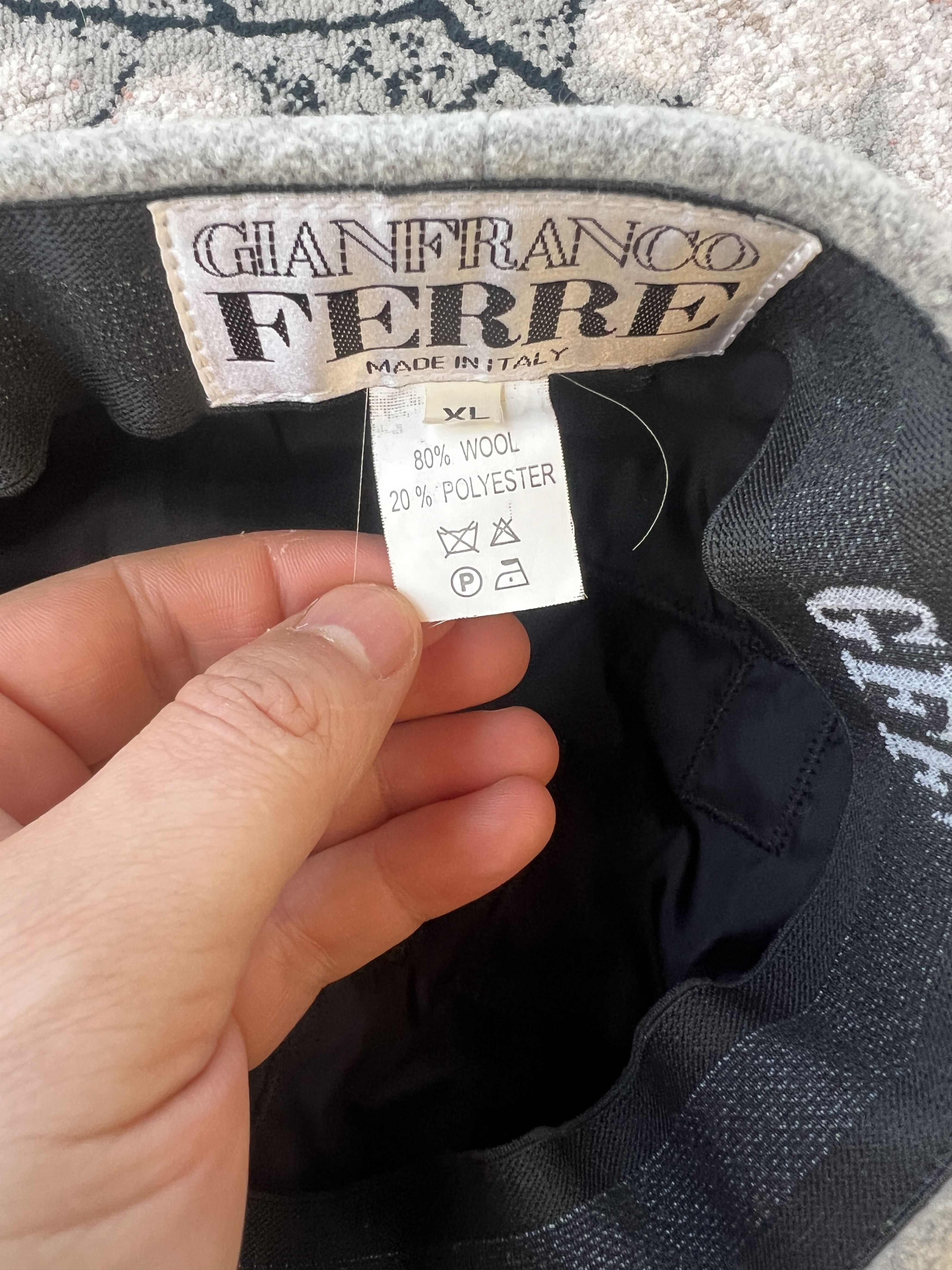 Gianfranco Ferre Gianfranco Ferre Vintage Hat Size ONE SIZE - 8 Thumbnail