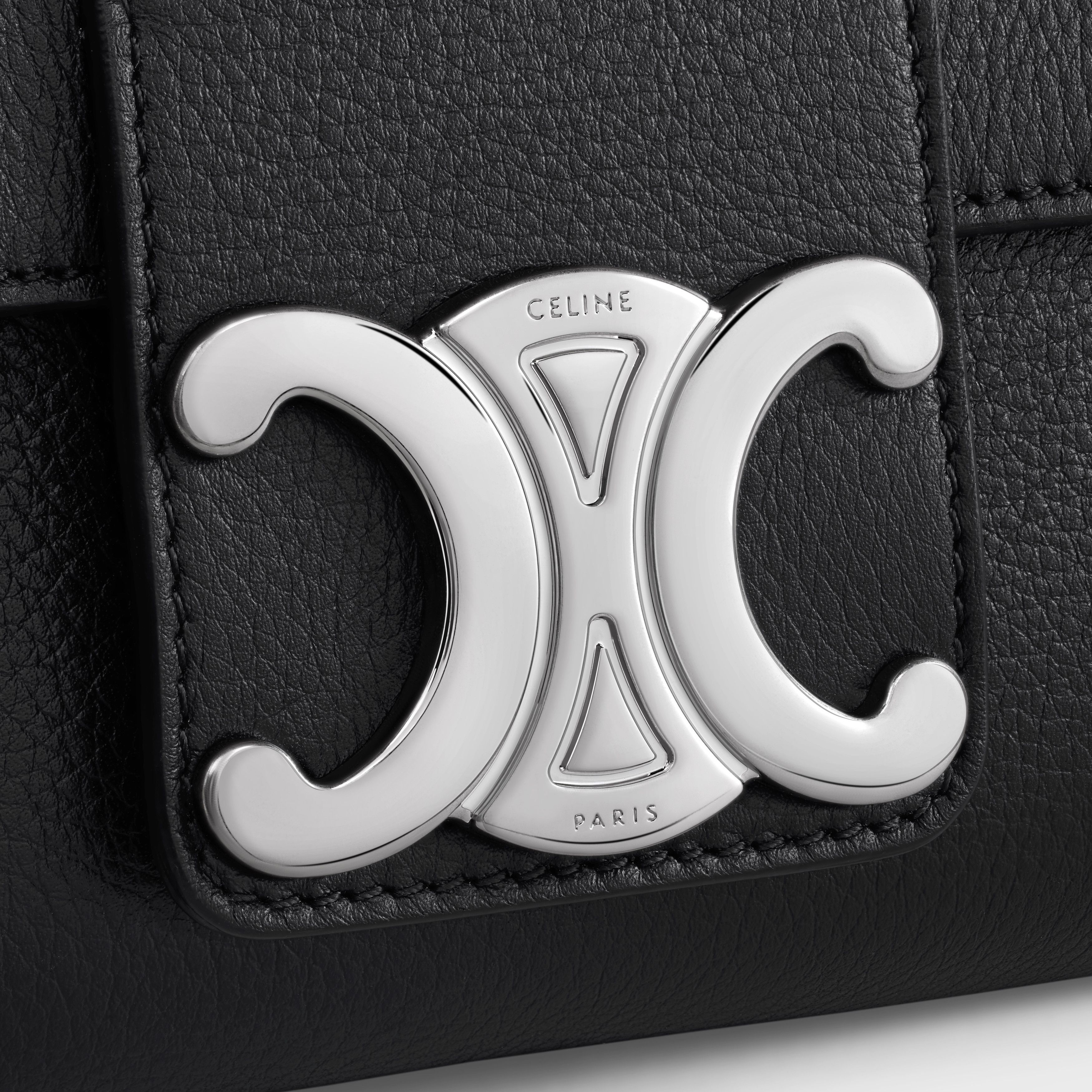 Celine o1w1db10426 Size: OS/Medium Victoire Bag in Black Size ONE SIZE - 6 Thumbnail