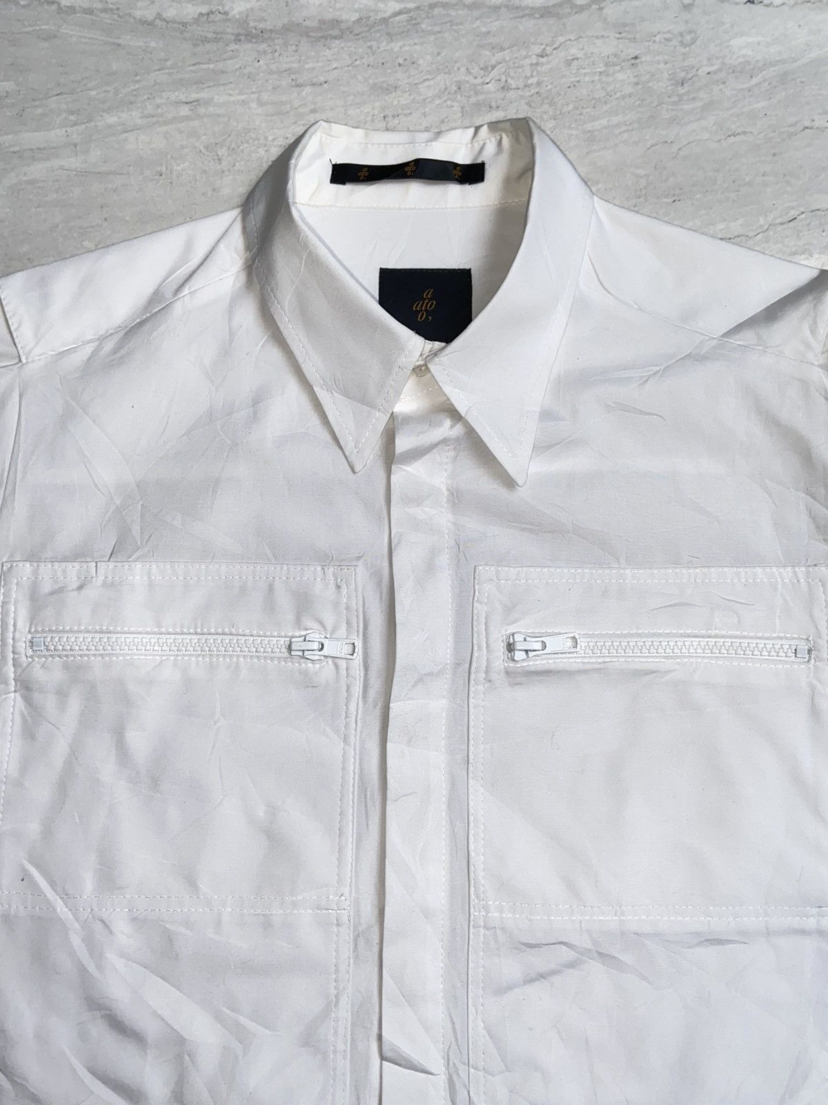 Ato Matsumoto × ato Aatoo Modeled By Chika Aoyama White Shirt Size US S / EU 44-46 / 1 - 4 Thumbnail