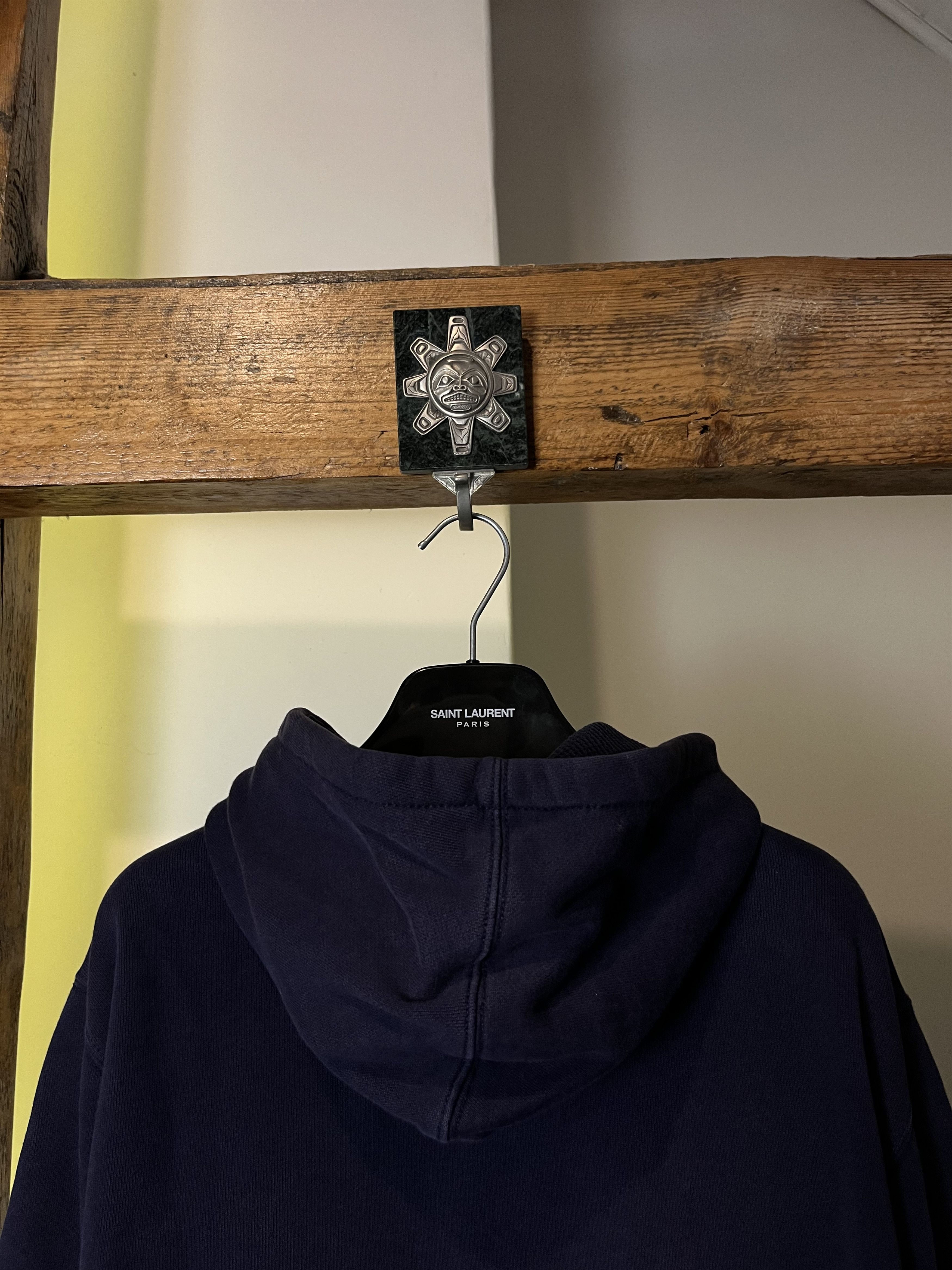 Polo Ralph Lauren × Ralph Lauren × Vintage Y2K Polo Ralph Lauren Navy Heavy Cotton Zip Hoodie Pony Logo Size US M / EU 48-50 / 2 - 5 Thumbnail