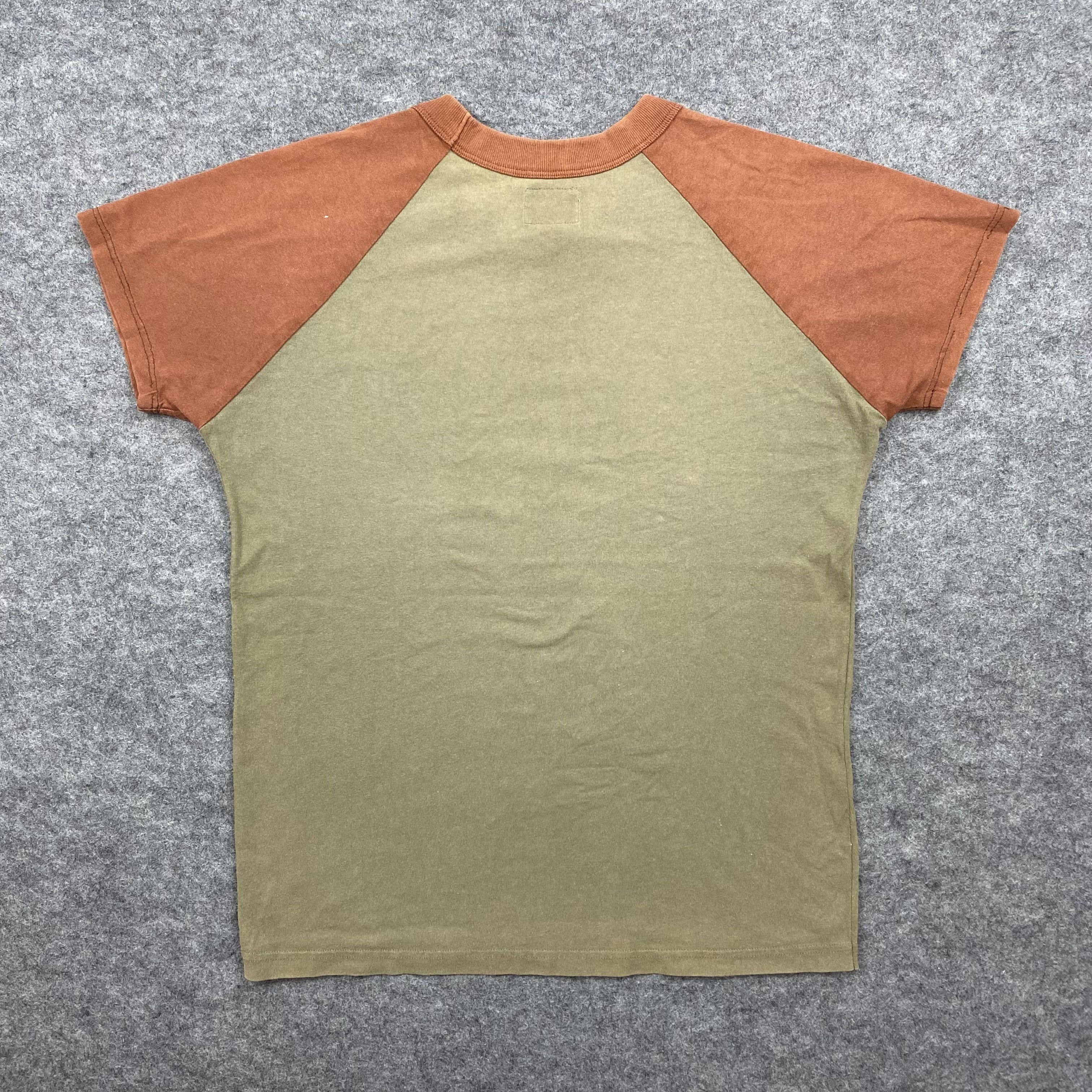 Japanese Brand Red ruggison lab Tshirt-M093 Size US M / EU 48-50 / 2 - 2 Thumbnail