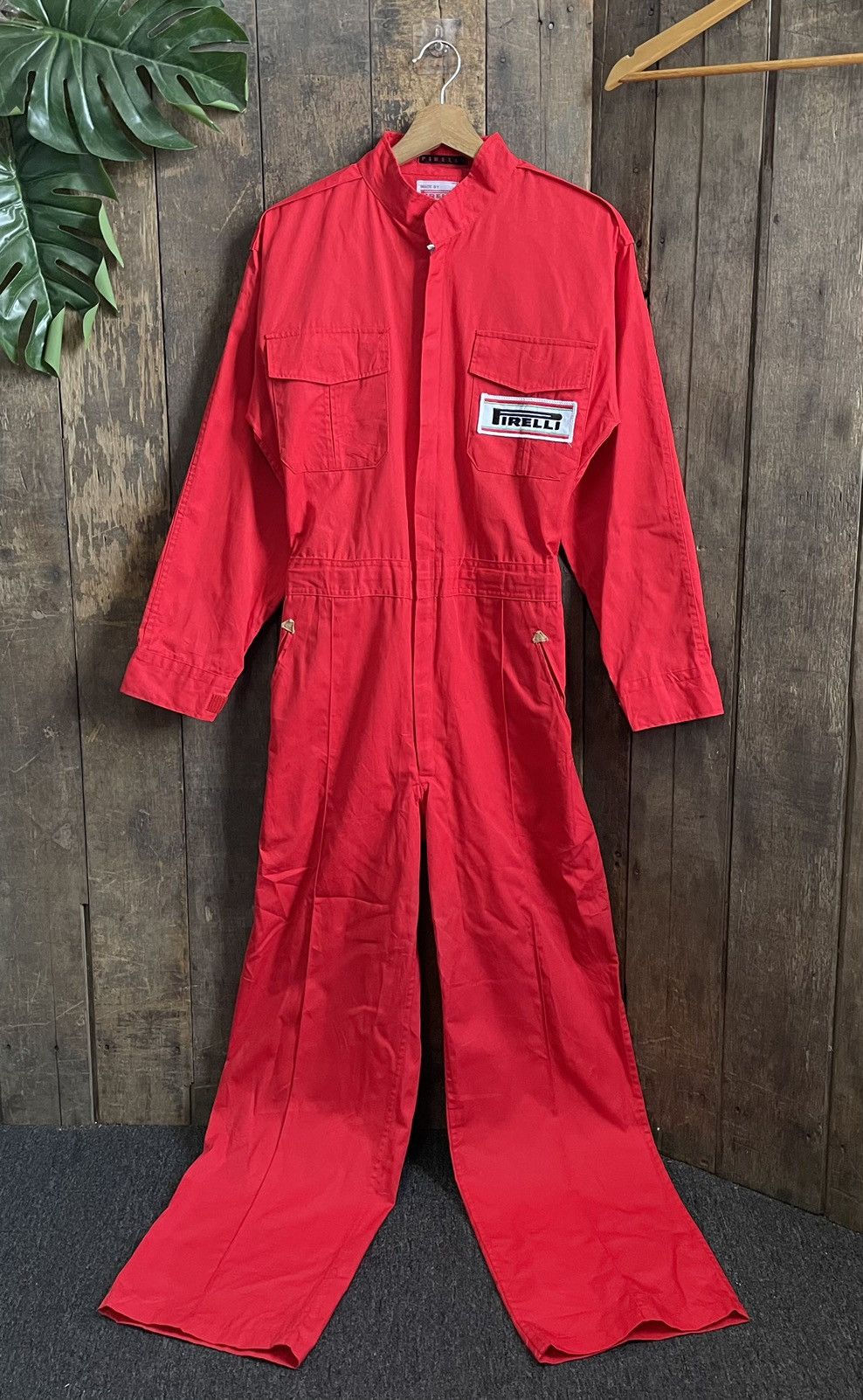 Vintage Vintage Pirelli Coverall Jacket Size US 30 / EU 46 - 3 Thumbnail
