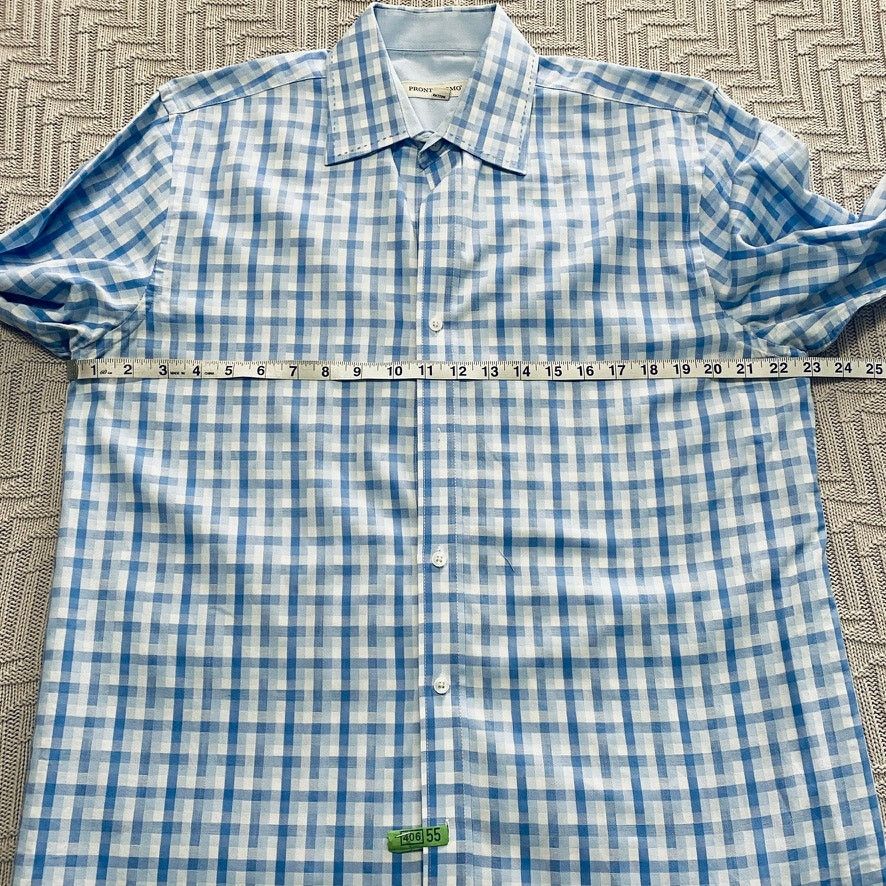 Pronto Uomo Pronto-Uomo purple geometric button down Size US L / EU 52-54 / 3 - 6 Thumbnail