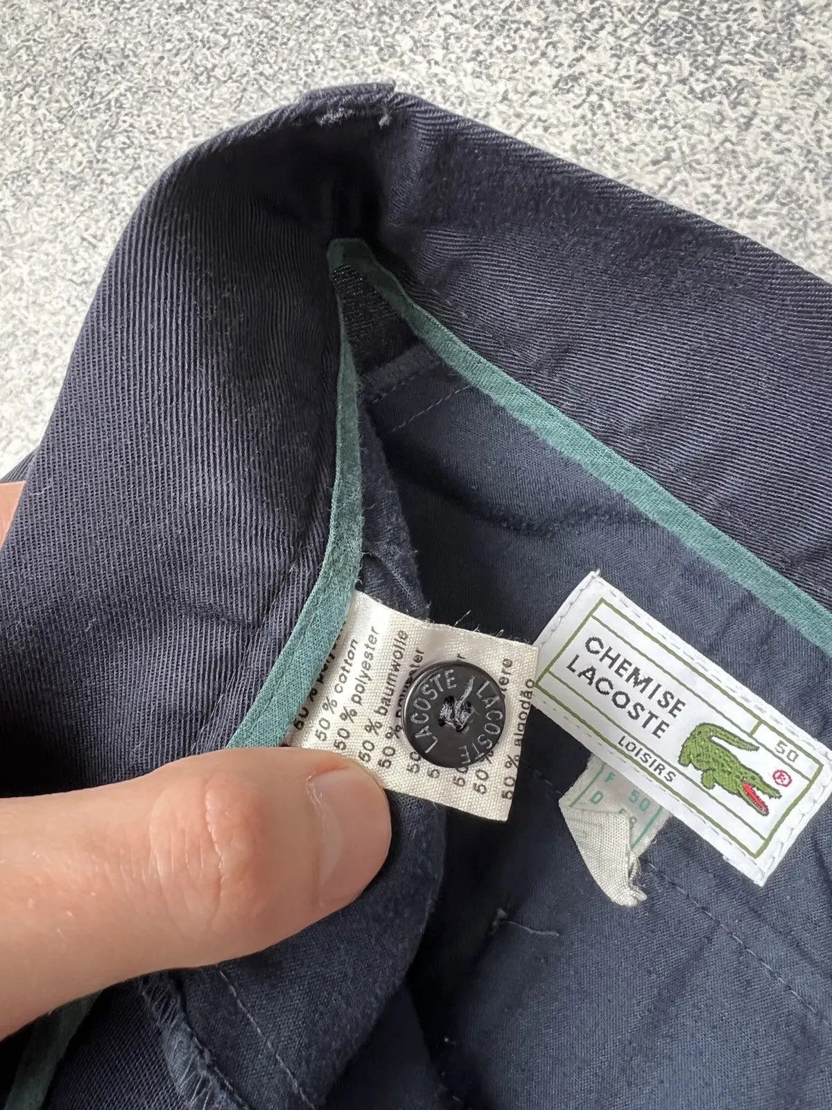Lacoste × Vintage Vintage Lacoste chemise chino shorts Size US 34 / EU 50 - 9 Thumbnail