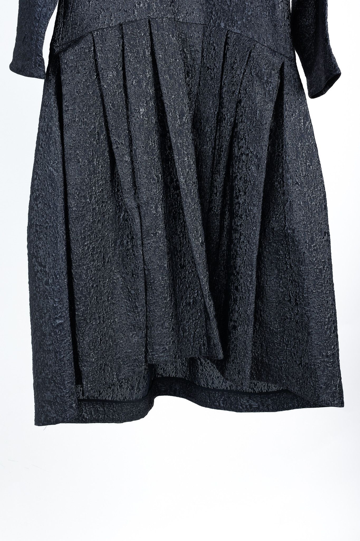 Studio Nicholson Studio Nicholson Effie Midnight-Blue Jacquard Dress Size S / US 4 / IT 40 - 7 Thumbnail