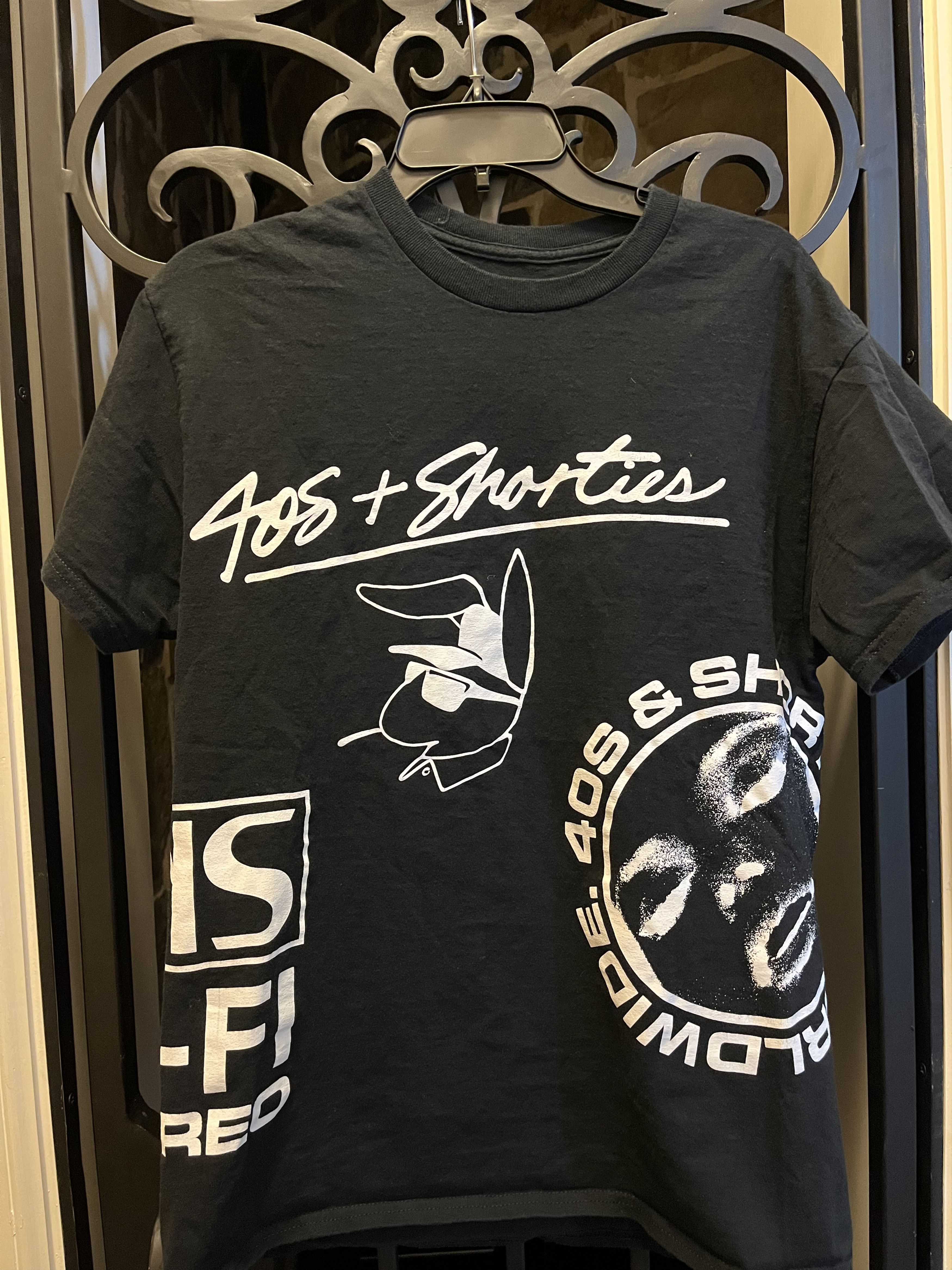 40's & Shorties 40s & Shorties Multi-Graphic Logo Tee - Black Size US M / EU 48-50 / 2 - 1 Thumbnail