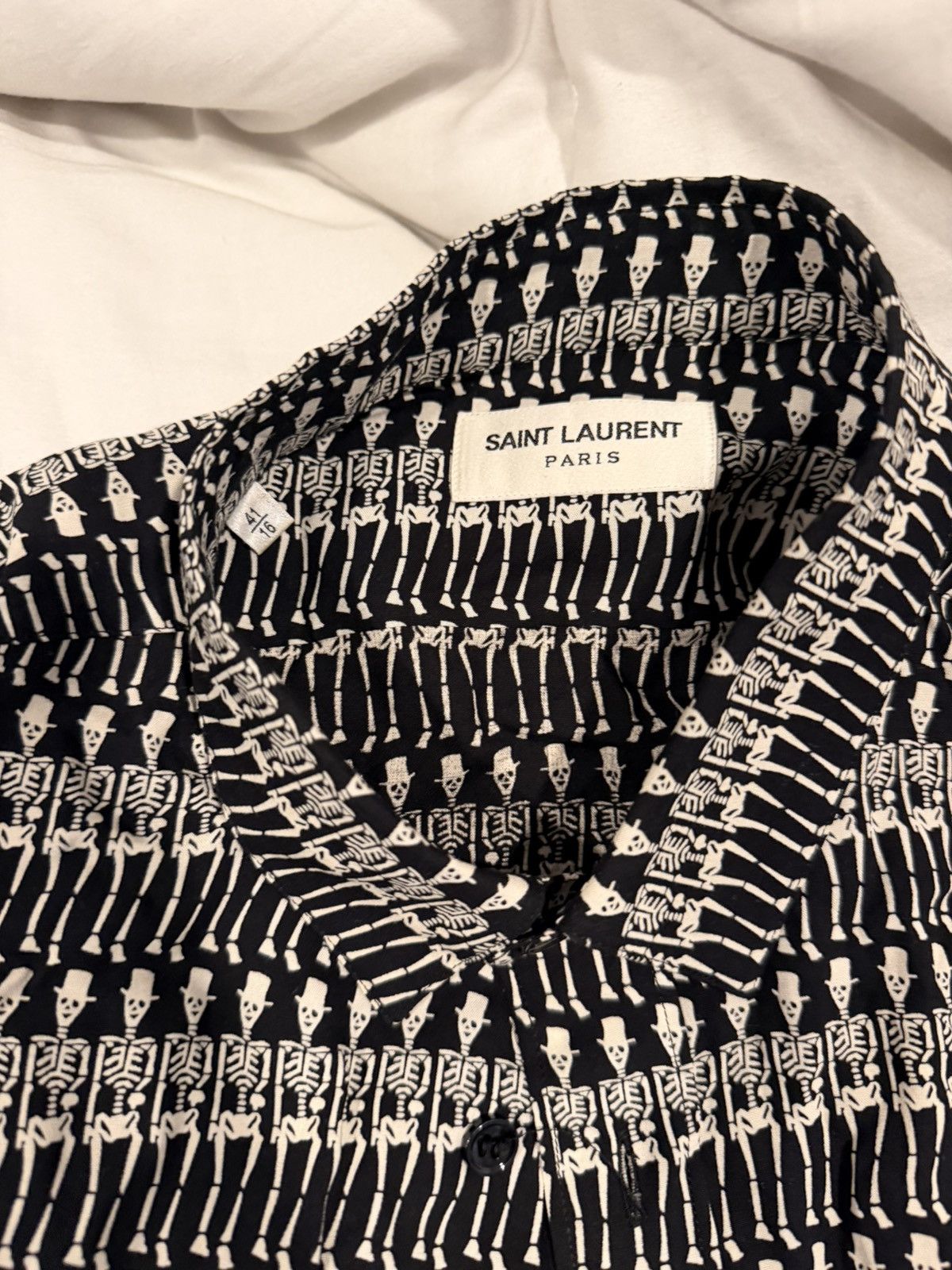 Saint Laurent Paris Button up shirt Size US XS / EU 42 / 0 - 2 Thumbnail