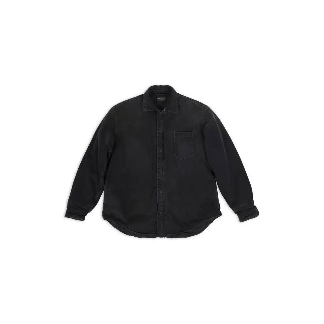 o1w1db11225 Padded Shirt in Black