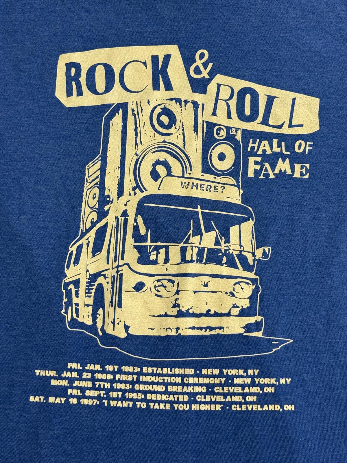 Designer Rock and Roll Hall of Fame T-shirt Museum Cleveland History Size US S / EU 44-46 / 1 - 4 Thumbnail