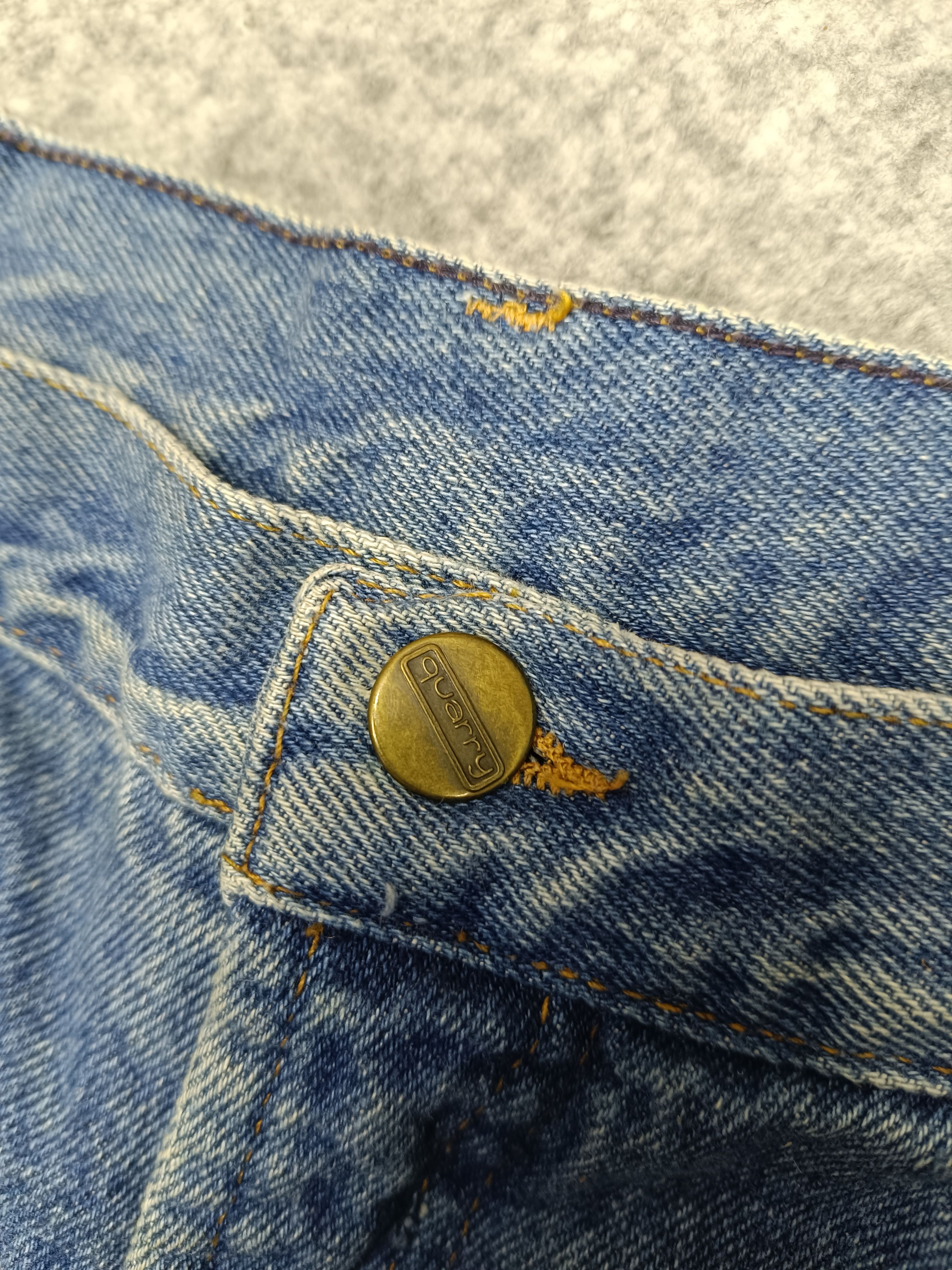 Vintage Vintage 80's jeans 50/35 quarry made in italy denim rare Size US 28 / EU 44 - 3 Thumbnail