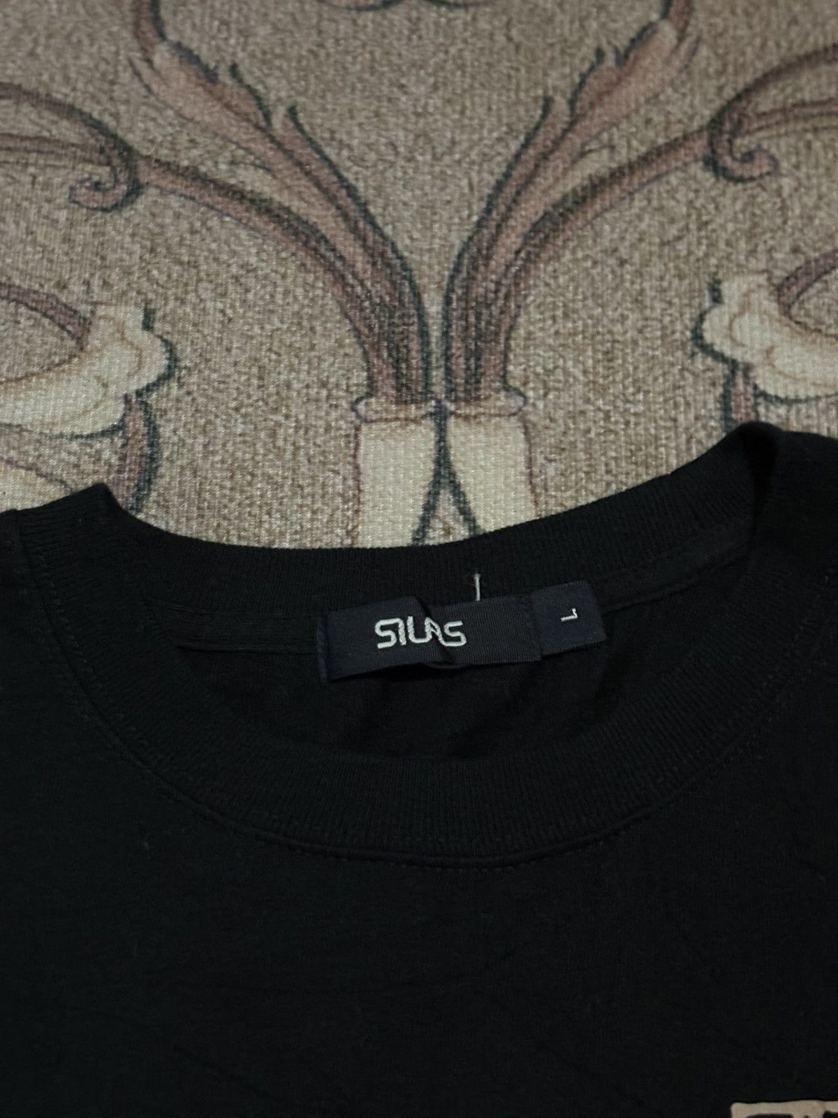 Designer × Japanese Brand × Silas Japanese Brand SILAS And OKITE Big Print T-Shirt Size US L / EU 52-54 / 3 - 5 Thumbnail