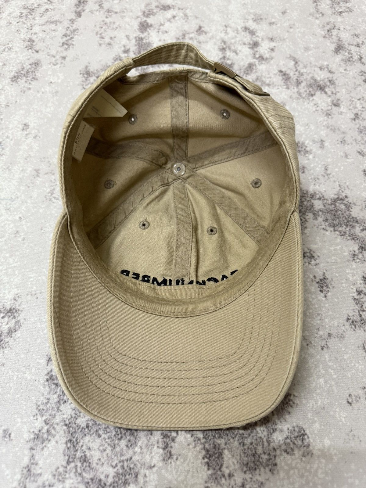 Japanese Brand Back Number Adjustable Cap Size ONE SIZE - 9 Thumbnail