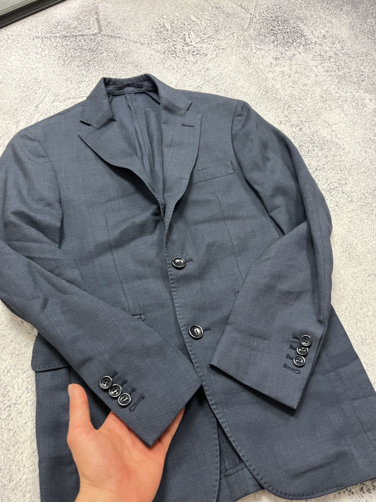 Ermenegildo Zegna Ermenegildo Zegna Traveller Wool Blazer Jacket Size US S / EU 44-46 / 1 - 7 Thumbnail