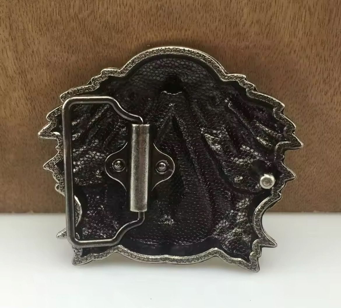 Japanese Brand × Vintage antique silver belt buckle Size ONE SIZE - 2 Thumbnail