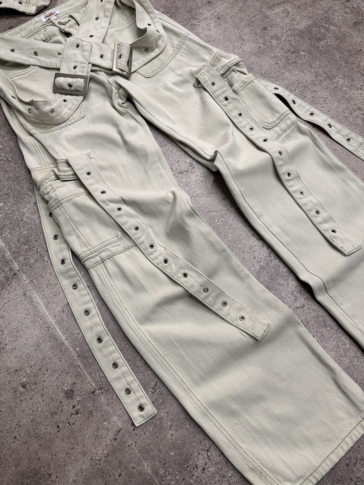 Junya Watanabe Vintage Suits Metal Avantgarde Japanese Rare Rick Owens Size 28" / US 6 / IT 42 - 5 Thumbnail