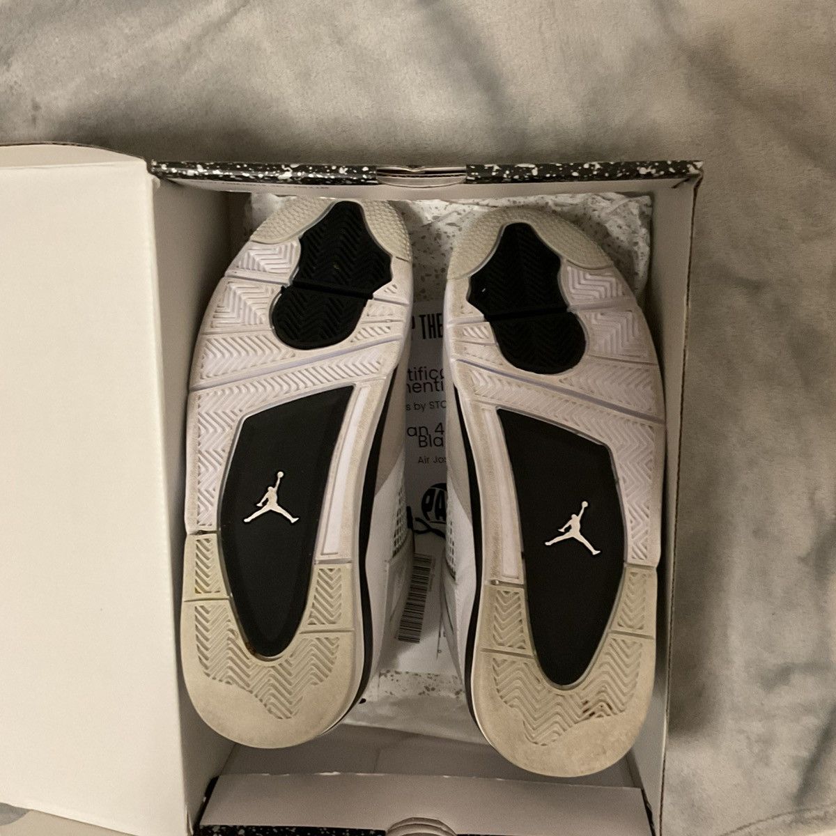 Jordan Brand × Nike Air Jordan 4 Retro Military Black size 10 Size US 10 / EU 43 - 18 Thumbnail