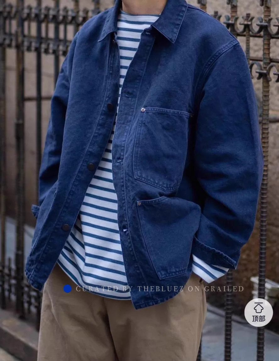 Kapital Vintage Linen-Cotton Light Jacket Size US M / EU 48-50 / 2 - 1 Thumbnail