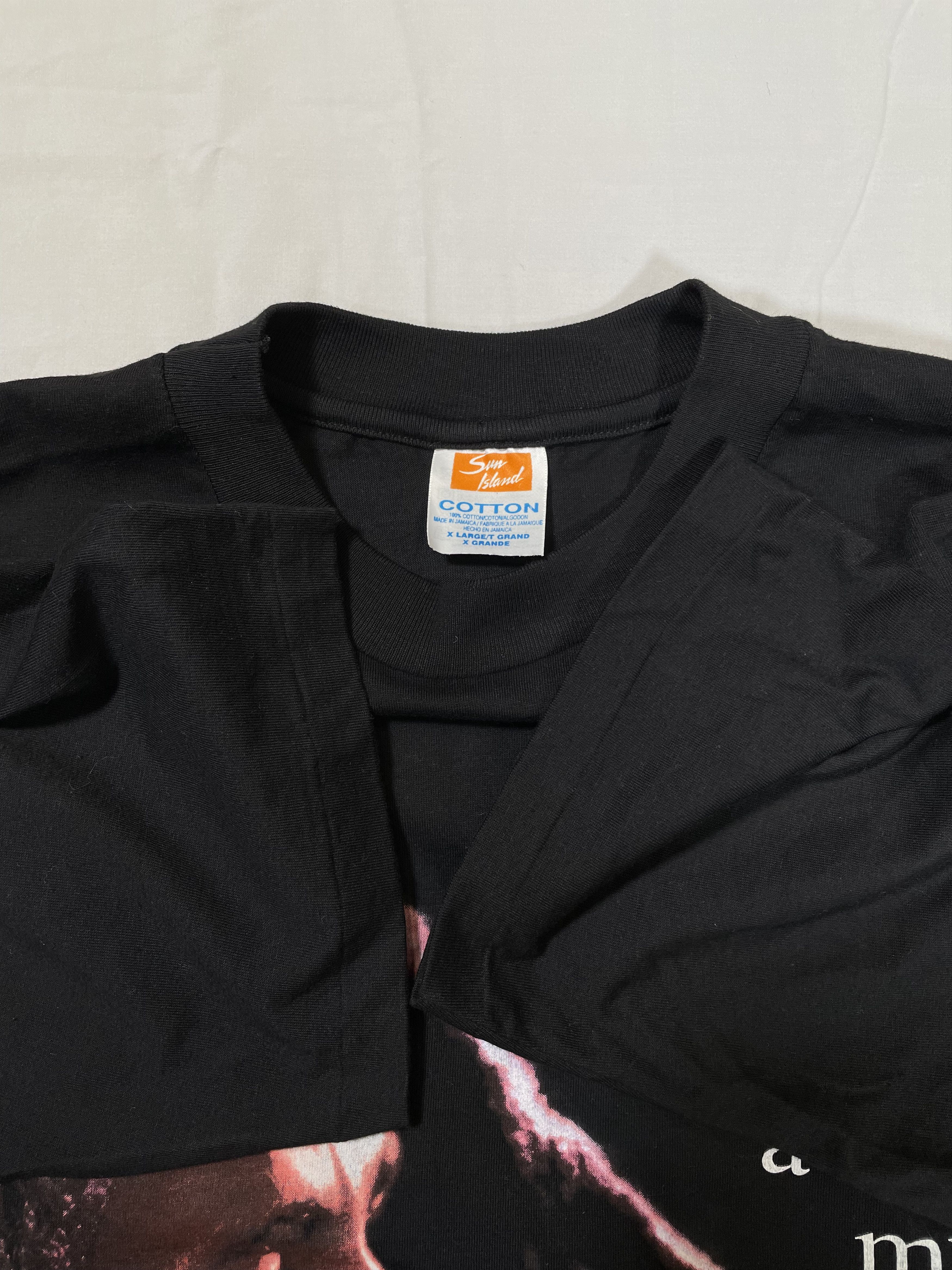 Band Tees × Bob Marley × Vintage VTG 1996 Bob Marley Graphic Band T-Shirt Size US XL / EU 56 / 4 - 4 Thumbnail