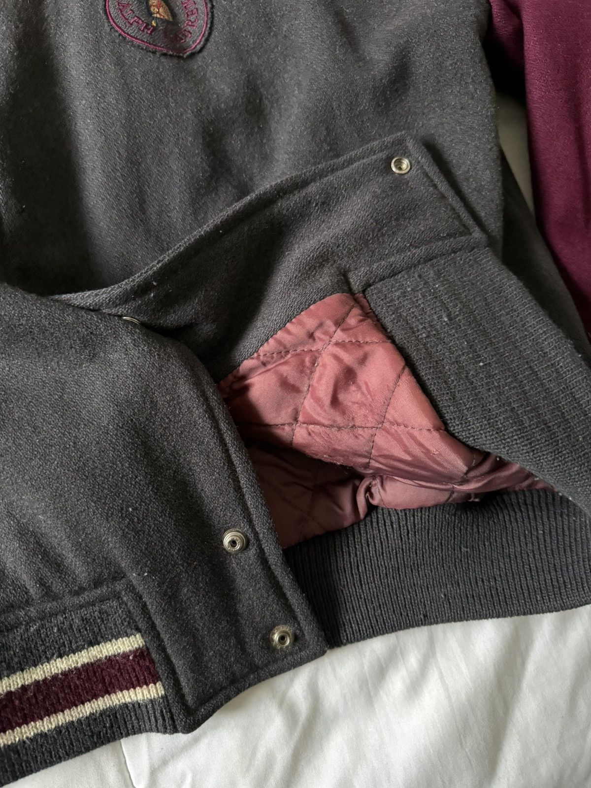 Chaps Ralph Lauren Vintage Chaps Ralph Lauren Varsity Bomber Jacket Size US L / EU 52-54 / 3 - 7 Thumbnail