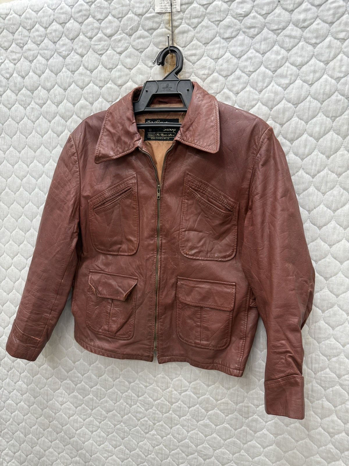 Sears 🔥🔥🔥ARCHIVE VINTAGE SEARS LEATHER JACKET Size US S / EU 44-46 / 1 - 3 Thumbnail
