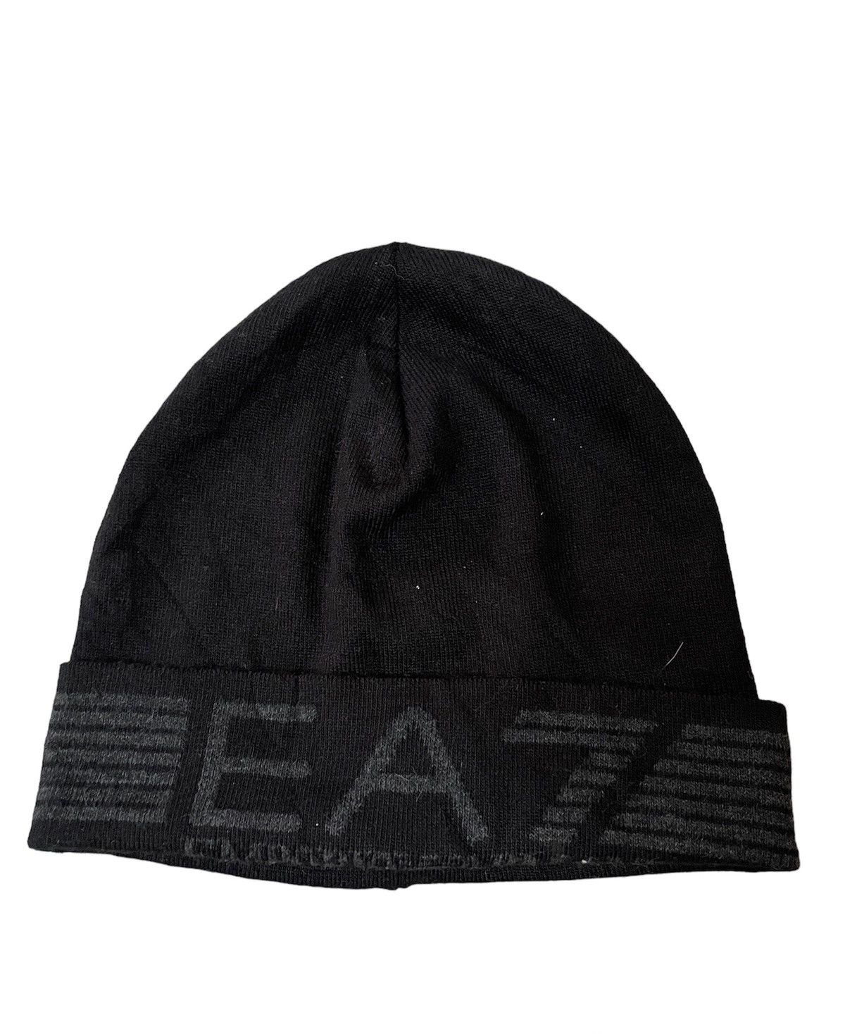 Armani Emporio Armani beanie hat 100% acrylic Made in Italy L EA7 Size ONE SIZE - 2 Thumbnail