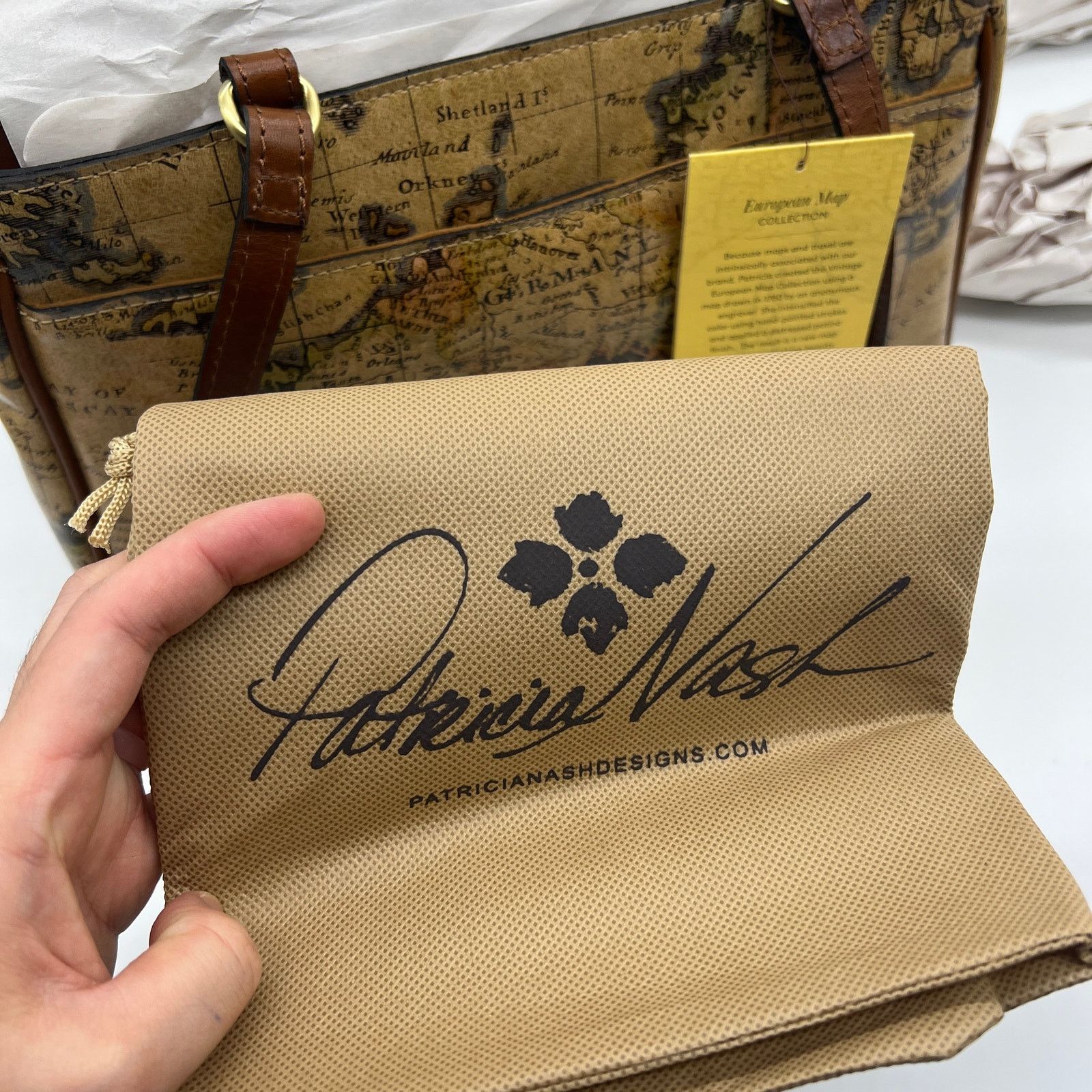 Other Patricia Nash Leather Rosetti Satchel Crossbody Size ONE SIZE - 15 Thumbnail