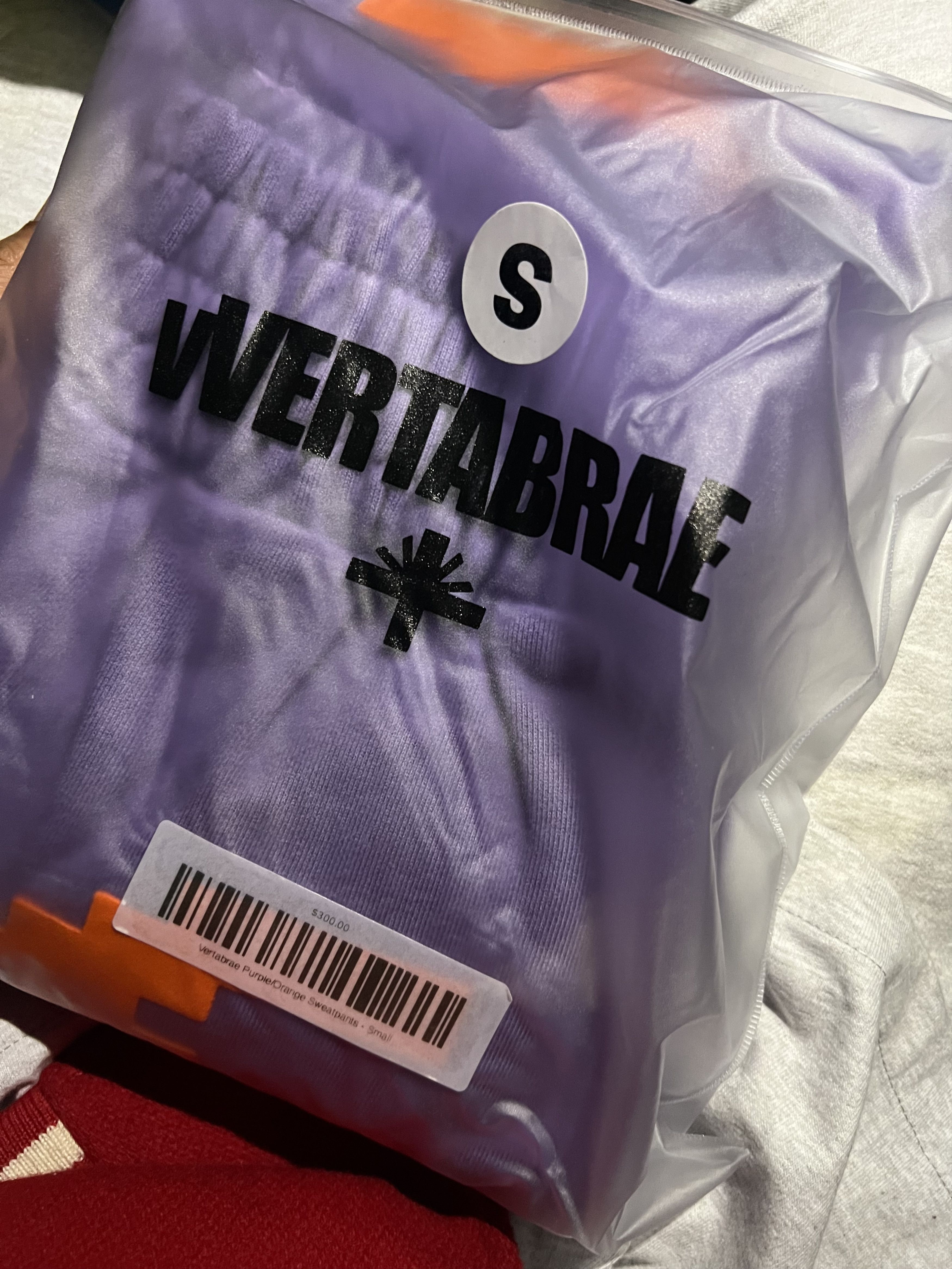 Vertabrae Vertabrea light purple and orange sweatpants Size US 30 / EU 46 - 3 Thumbnail