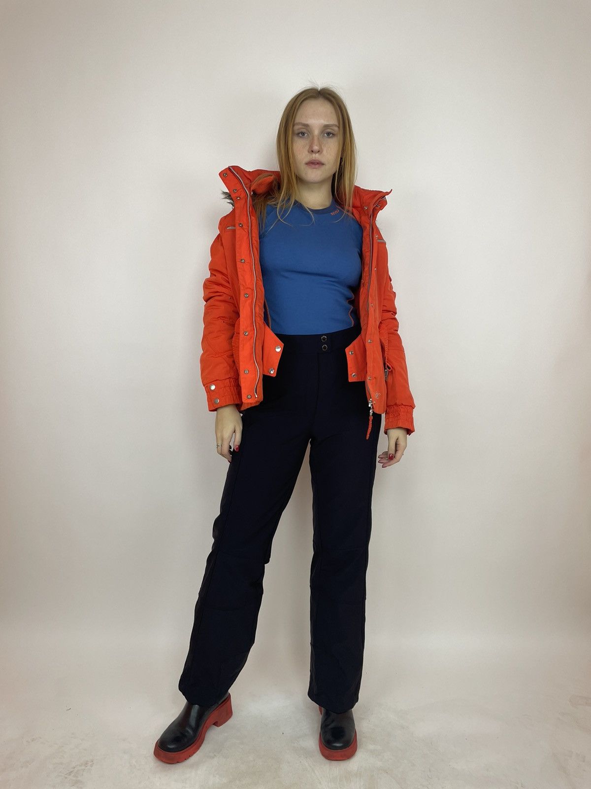 Vintage POIVRE BLANC SKI Jacket and snow pants Womens size M/2XL Size 26" / US 2 / IT 38 - 8 Thumbnail