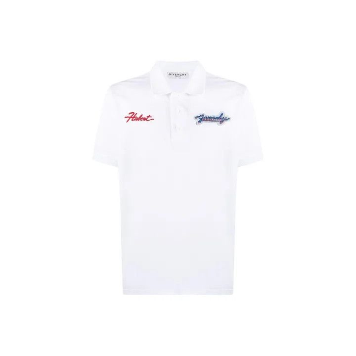 Givenchy Givenchy Logo Short Sleeve Polo Shirt Size US XL / EU 56 / 4 - 1 Thumbnail