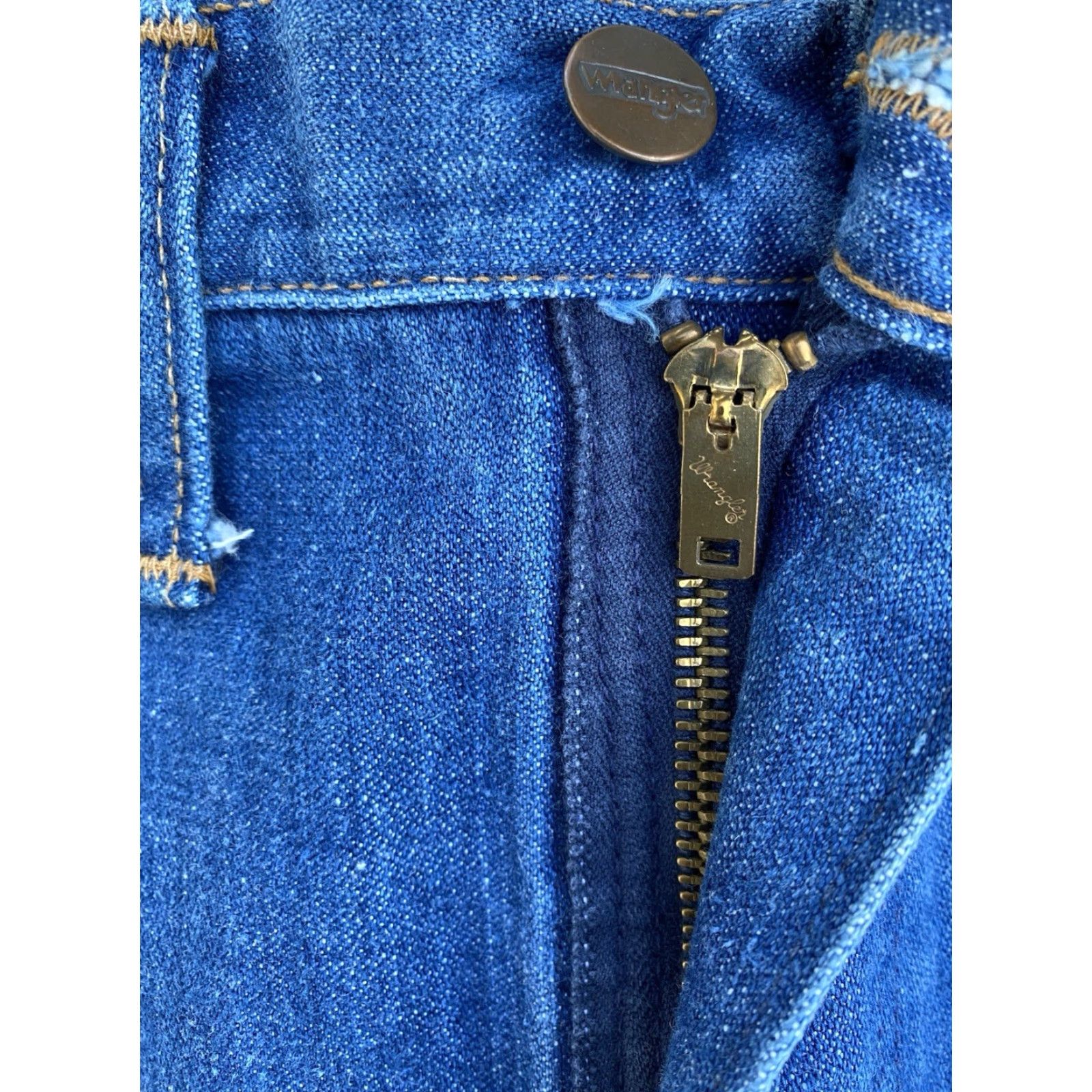 Wrangler VINTAGE Wrangler Jeans Mens 42 Regular 32.5 Inseam 5-Pocket Denim Blue Zip IDEAL Cowboy Size US 42 / EU 58 - 7 Thumbnail